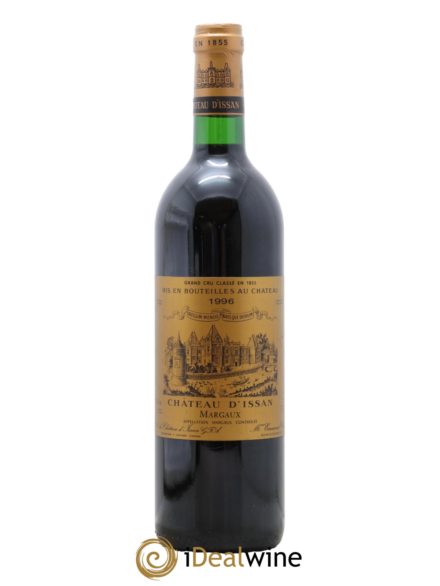 Château d'Issan 3ème Grand Cru Classé 1996 - Lotto di 1 bottiglia - 0