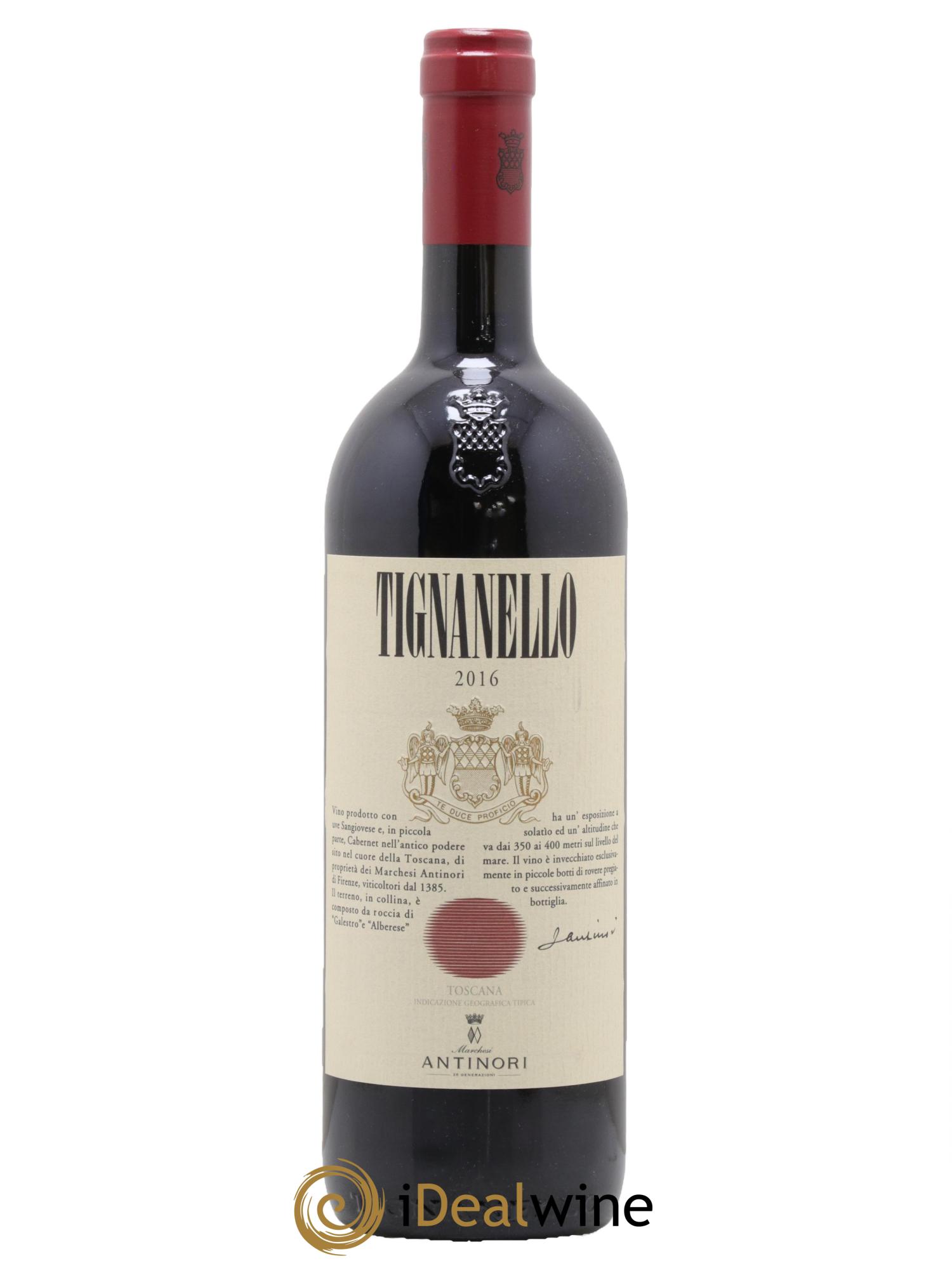 Toscana IGT Tignanello Tenuta Tignanello - Antinori 2016 - Lotto di 1 bottiglia - 0