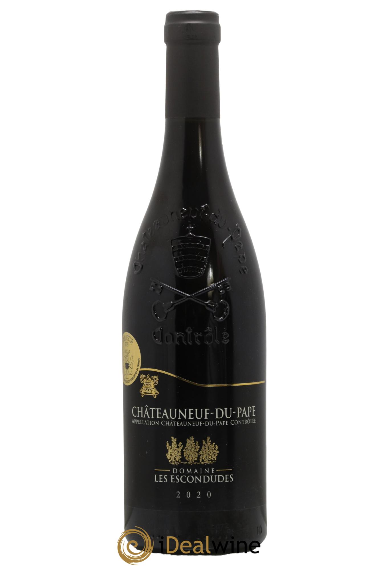 Châteauneuf-du-Pape Domaine Les Escondudes 2020 - Lot de 1 bouteille - 0