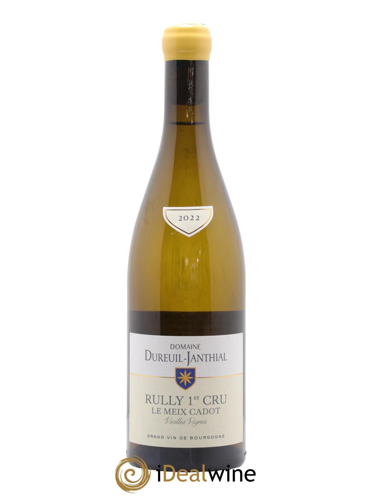 Rully 1er Cru Le Meix Cadot Vieilles Vignes Vincent Dureuil-Janthial 2022 - Posten von 1 Flasche - 0