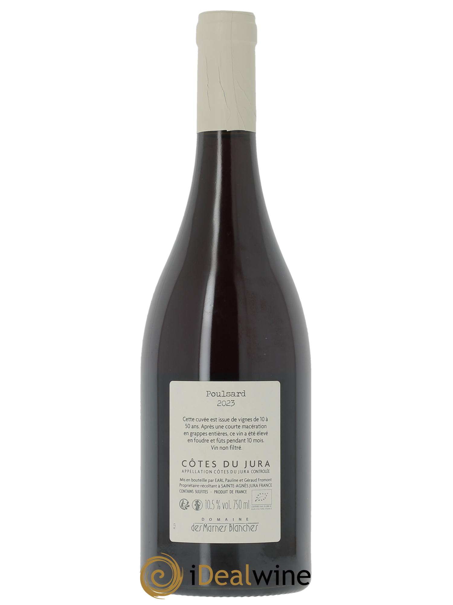 Côtes du Jura Poulsard Marnes Blanches (Domaine des)  2023 - Lotto di 1 bottiglia - 1