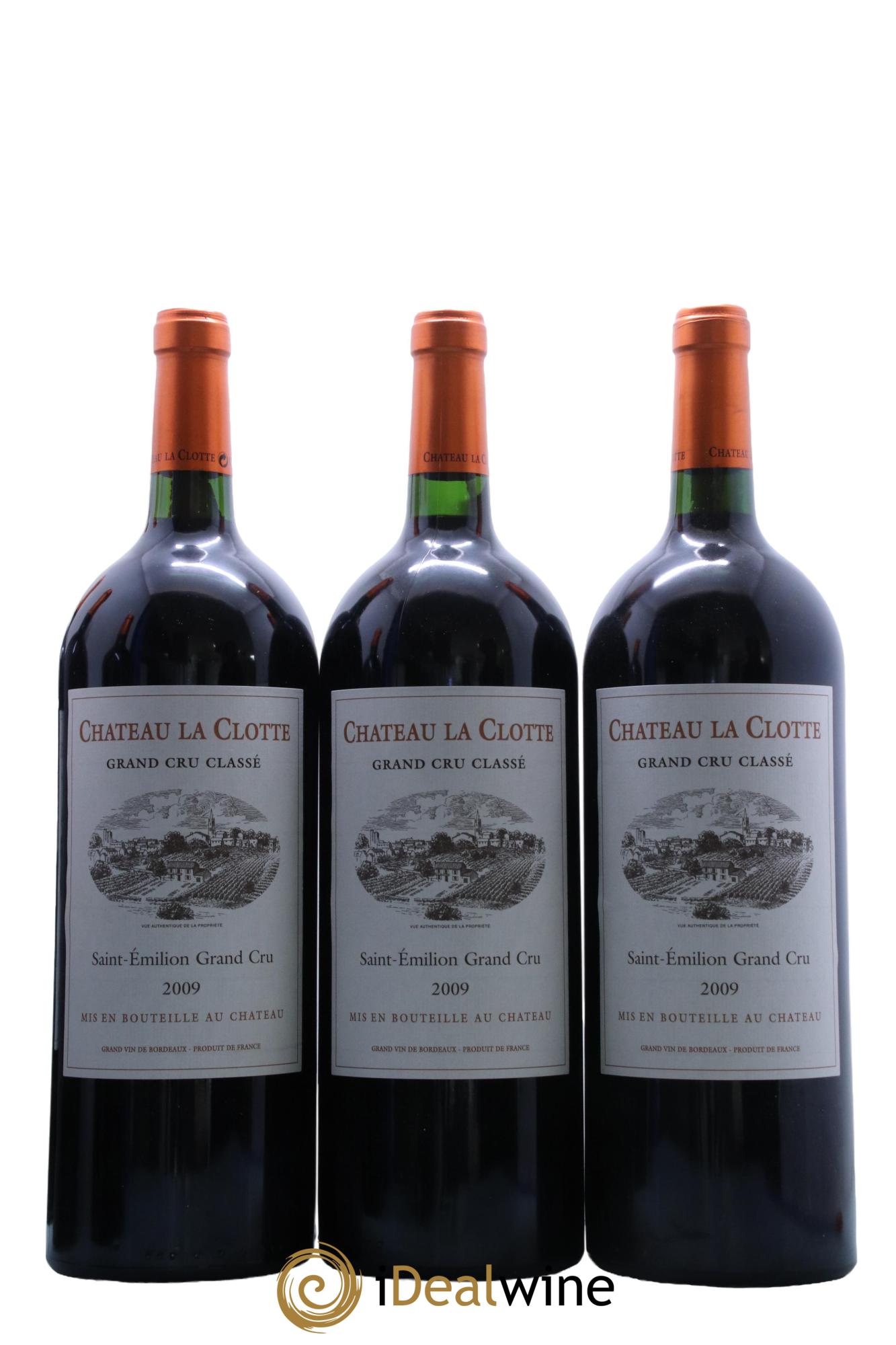 Château la Clotte  2009 - Lot of 6 magnums - 1