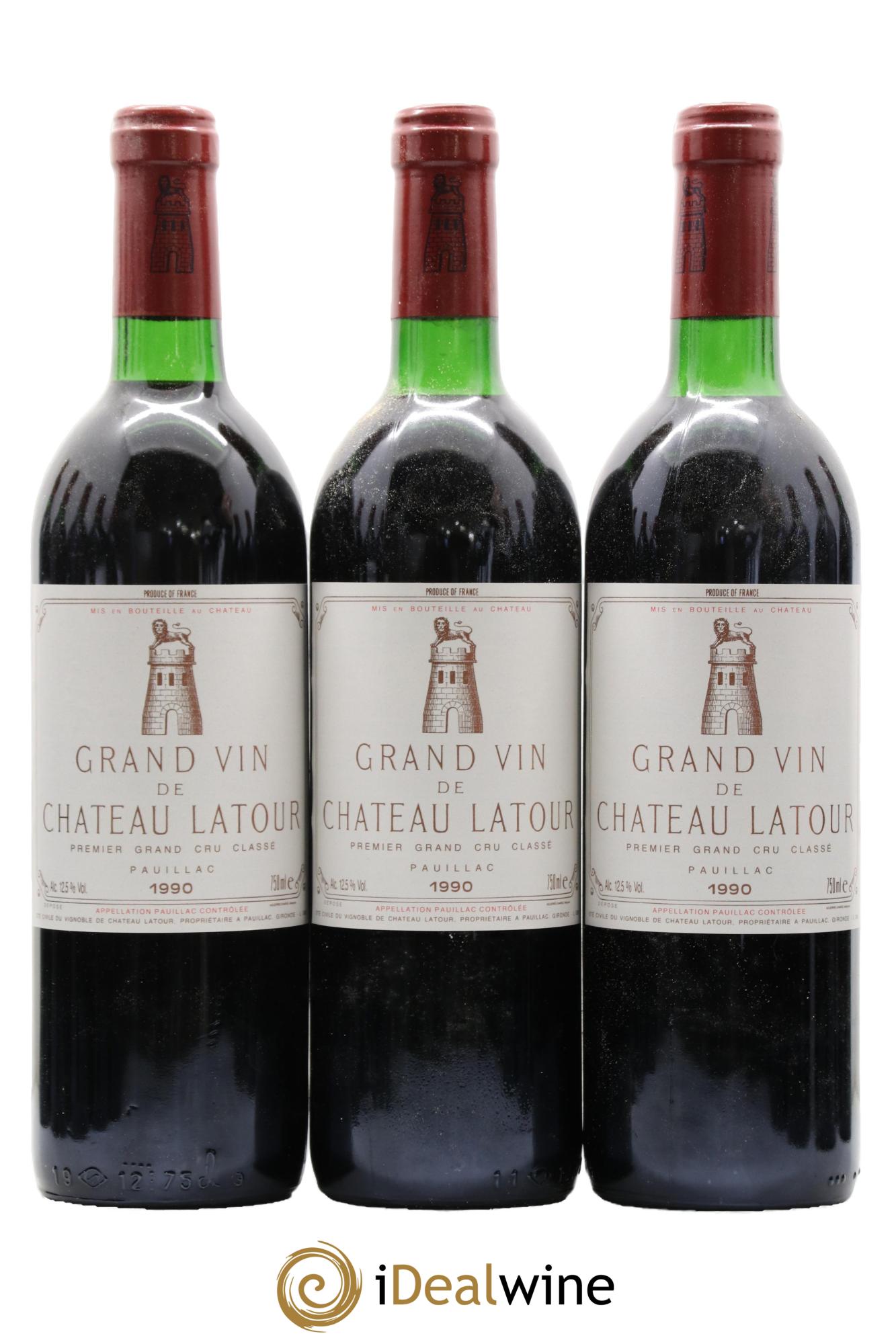 Château Latour 1er Grand Cru Classé 1990 - Lot de 12 bouteilles - 2