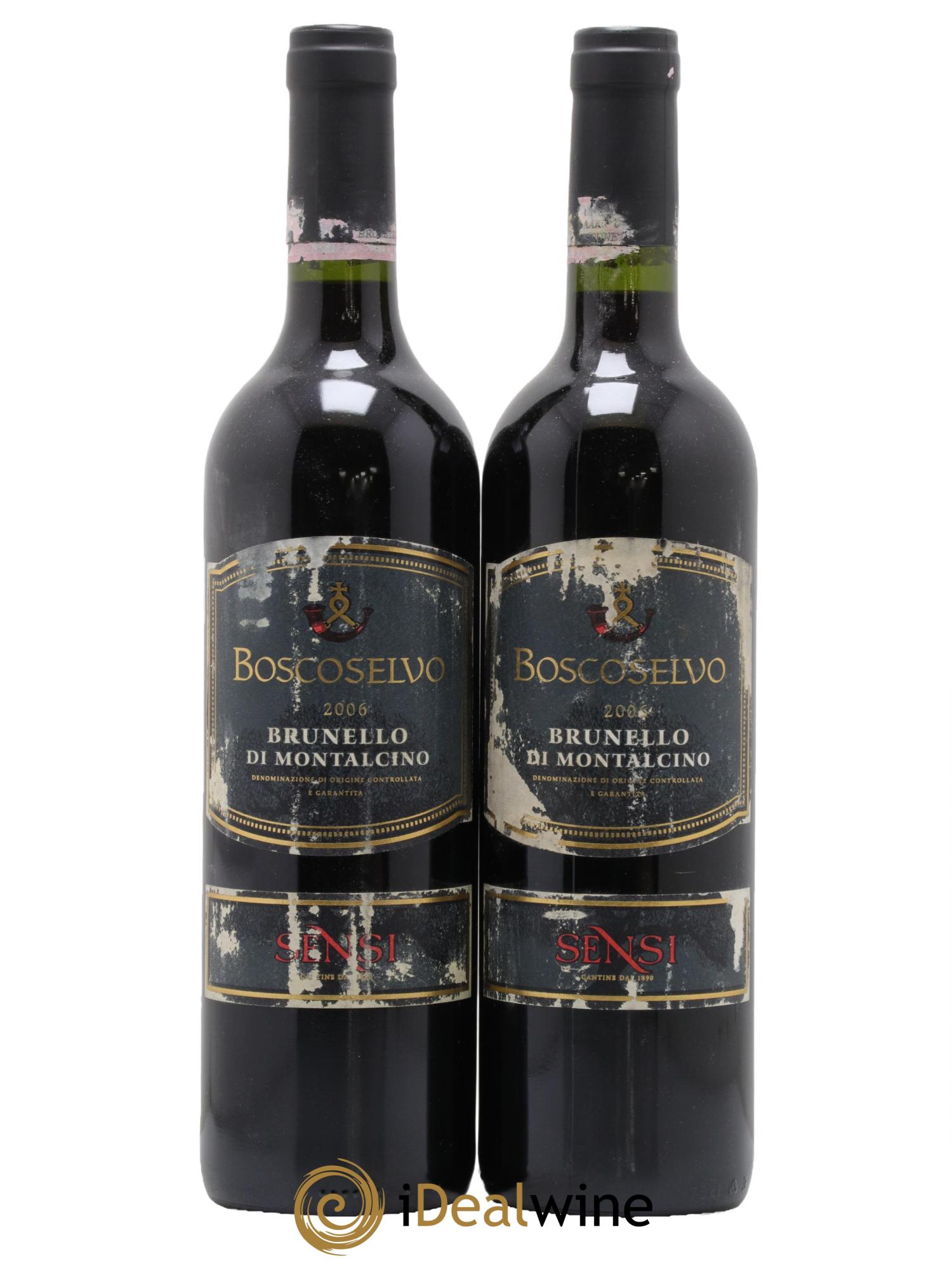 Brunello di Montalcino DOCG Boscoselvo Sensi 2006 - Lotto di 2 bottiglie - 0