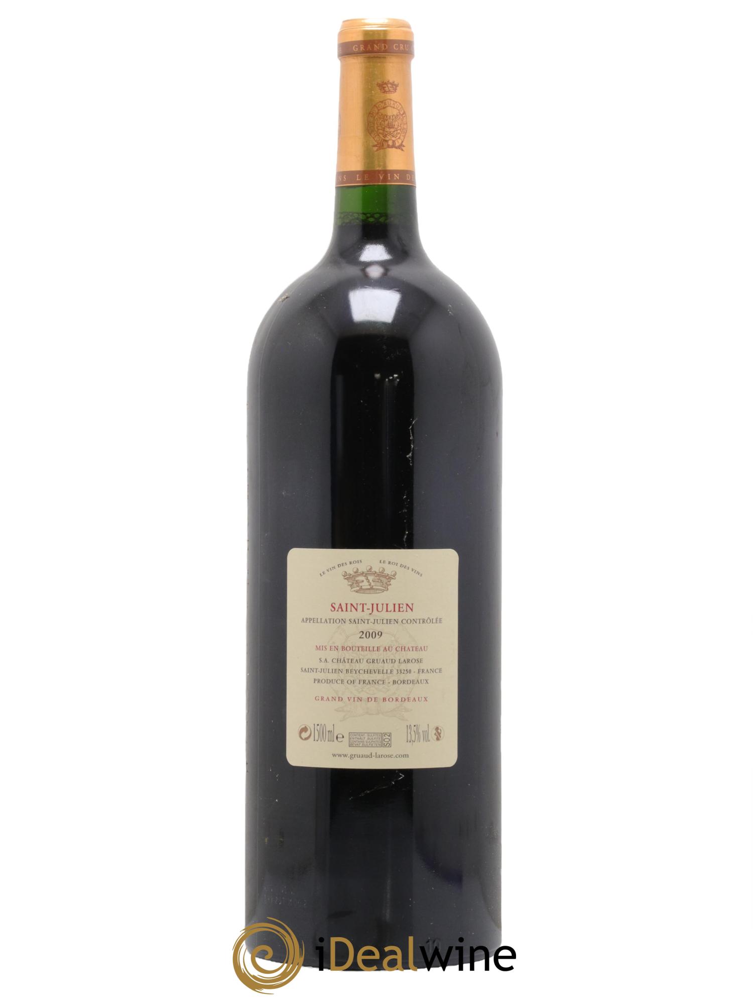 Château Gruaud Larose 2ème Grand Cru Classé 2009 - Posten von 1 Magnum - 1