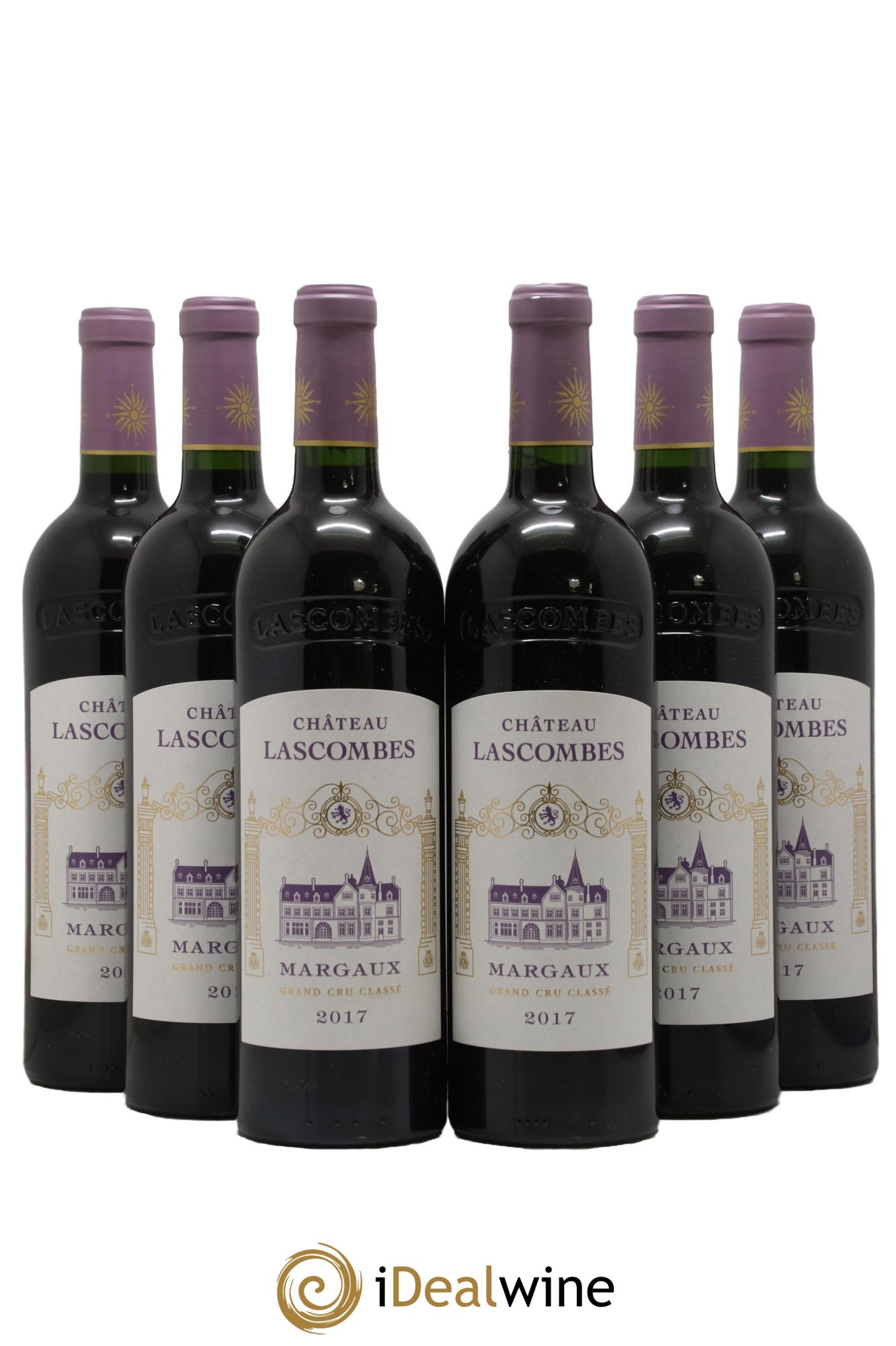 Château Lascombes 2ème Grand Cru Classé  2017 - Lot de 6 bouteilles - 0