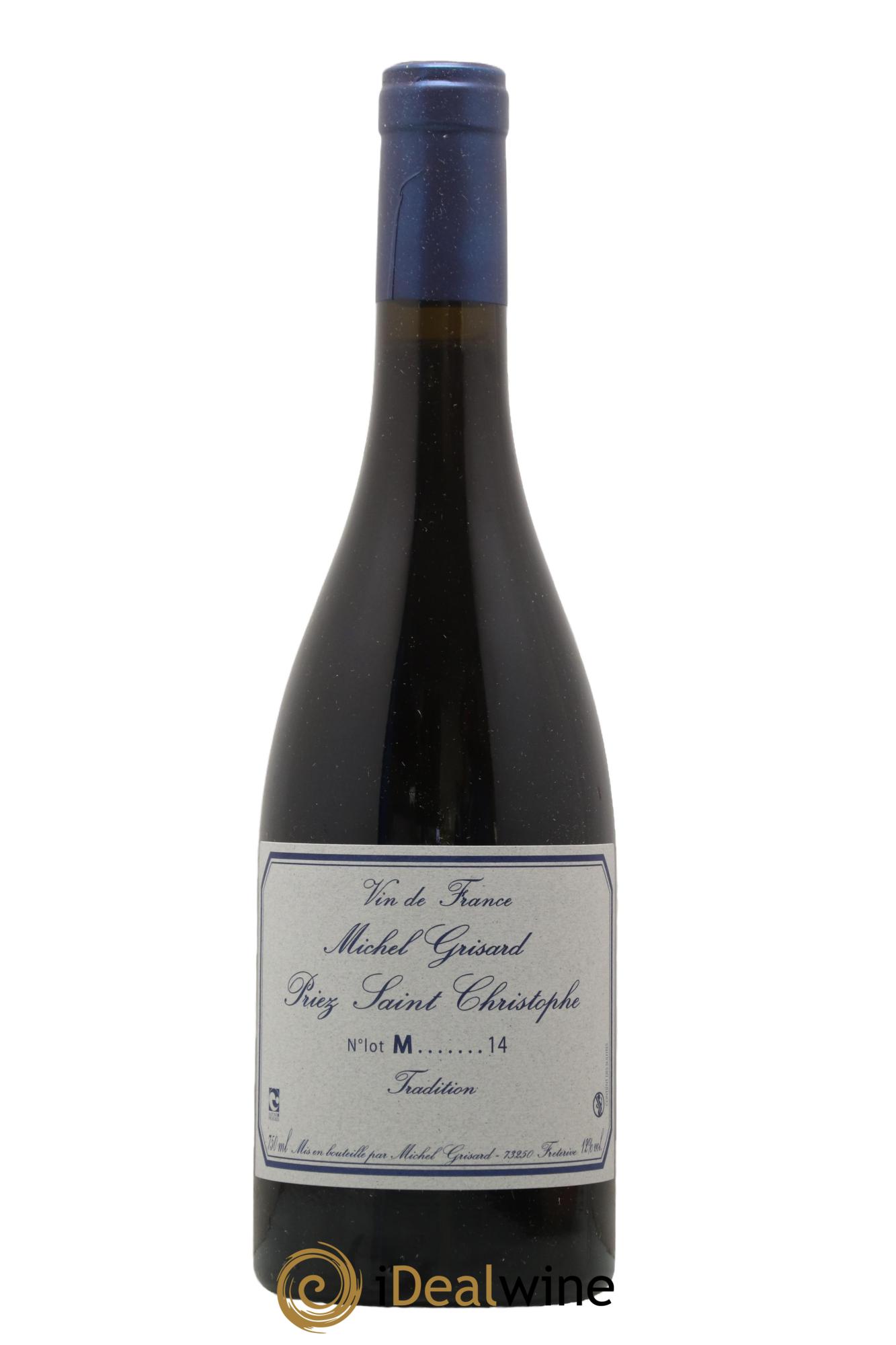 Vin de France Priez Saint Christophe Michel Grisard 2014 - Lotto di 1 bottiglia - 0