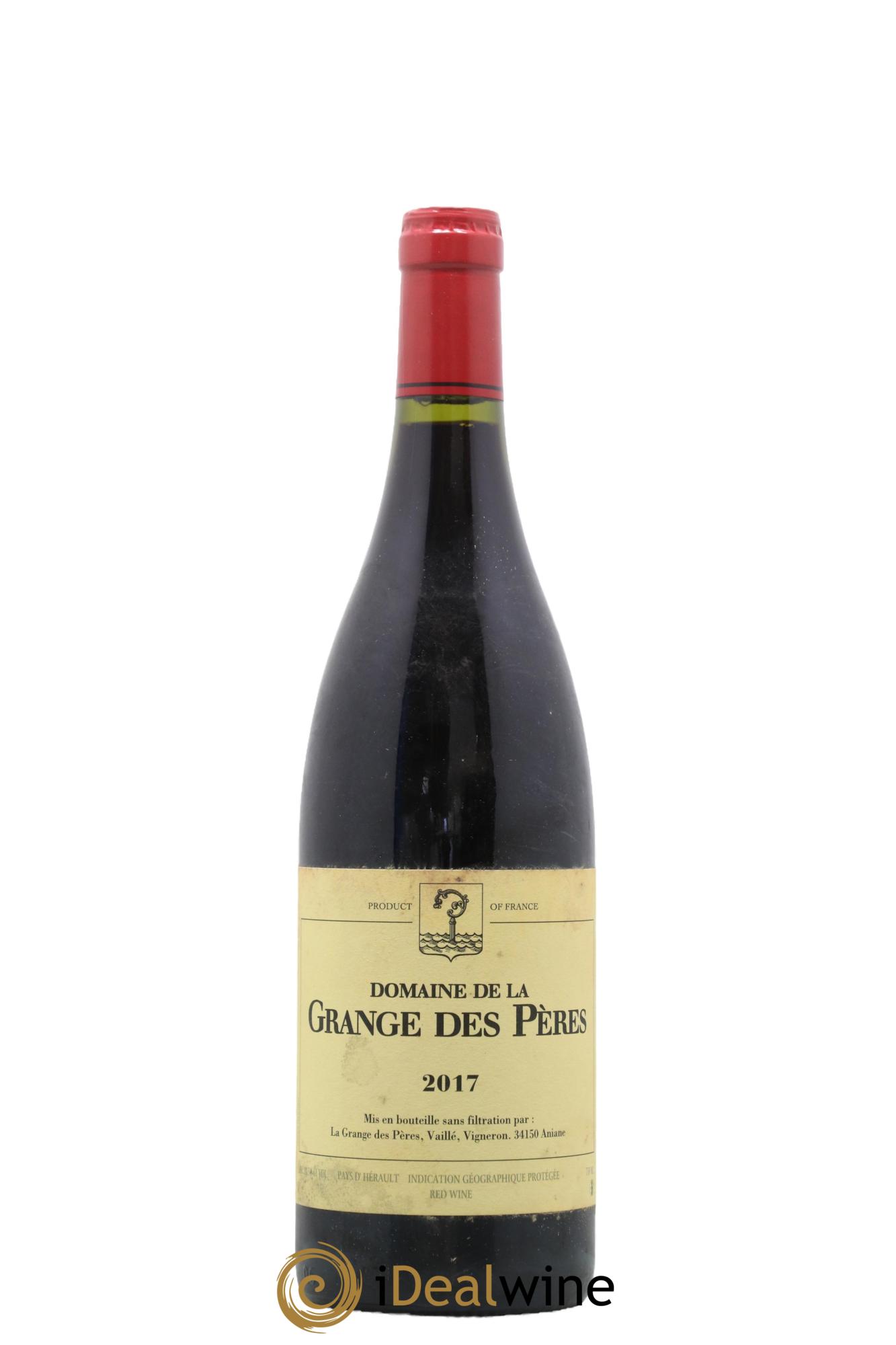 IGP Pays d'Hérault Grange des Pères Laurent Vaillé 2017 - Posten von 1 Flasche - 0