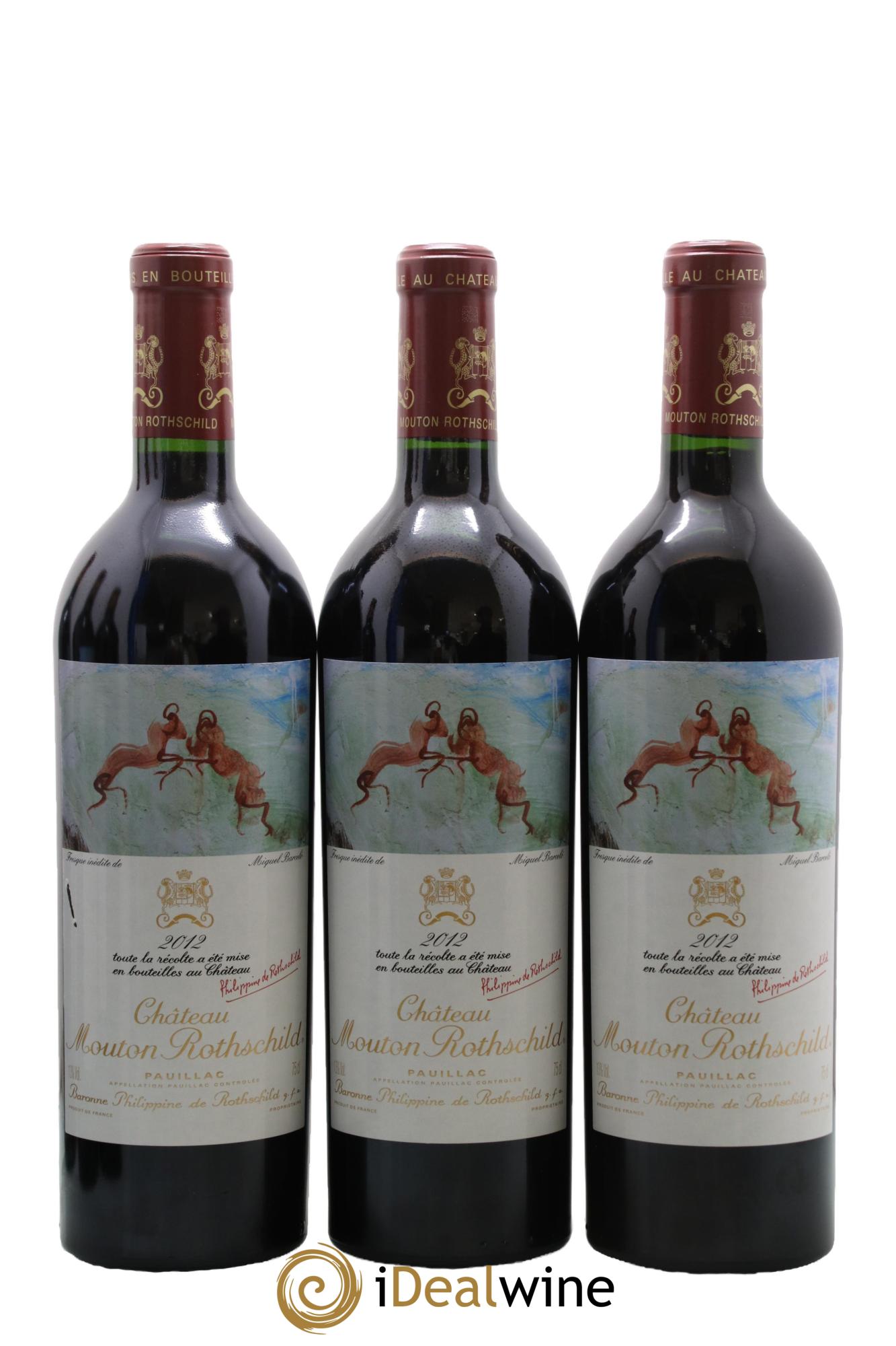 Château Mouton Rothschild 1er Grand Cru Classé 2012 - Lotto di 6 bottiglie - 1