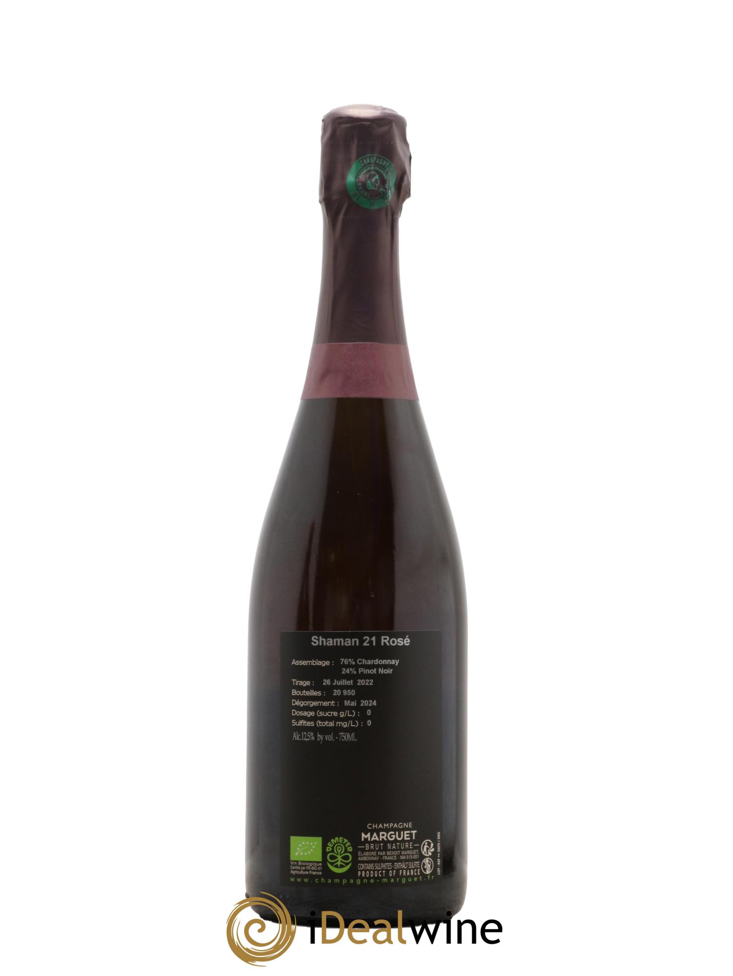 Shaman Grand Cru Brut Marguet 2021 - Posten von 1 Flasche - 1