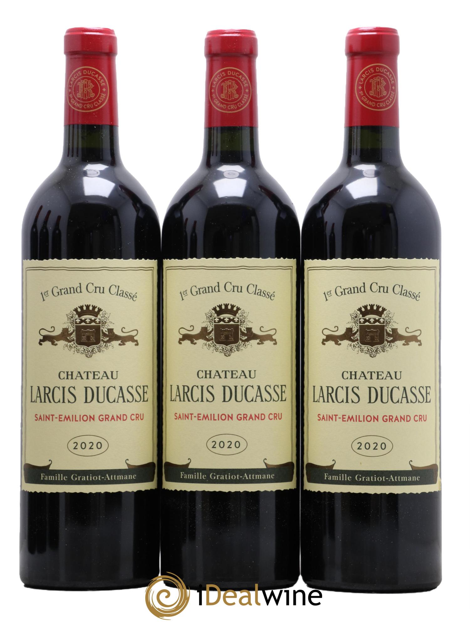 Château Larcis Ducasse 1er Grand Cru Classé B 2020 - Lot de 6 bouteilles - 1