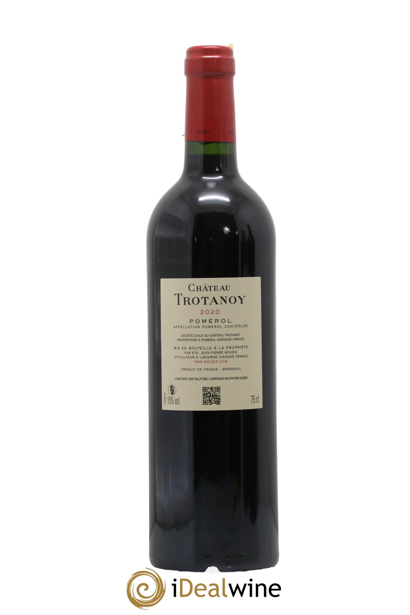 Château Trotanoy 2020 - Lot of 1 bottle - 1