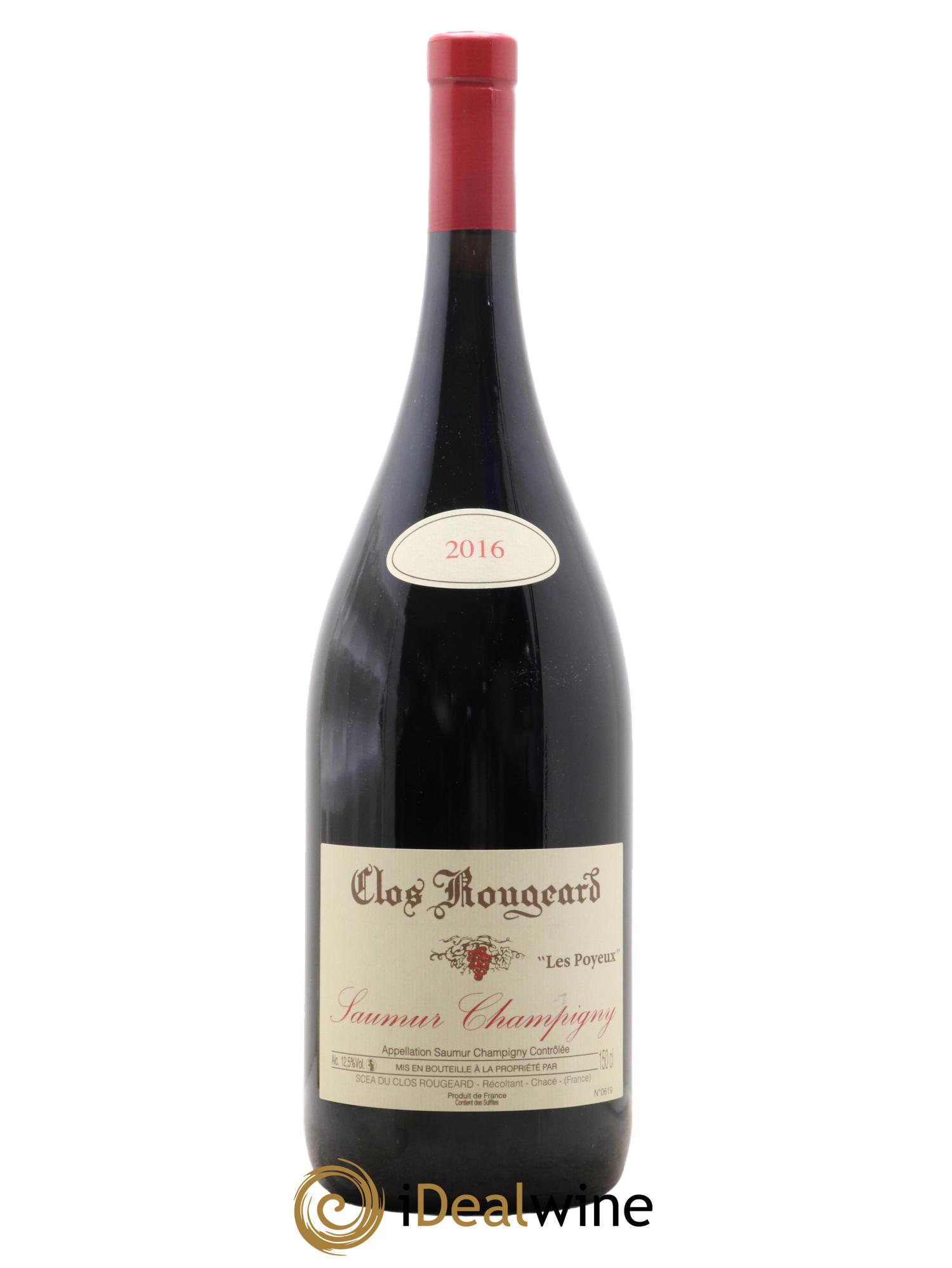 Saumur-Champigny Les Poyeux Clos Rougeard  2016 - Lotto di 1 magnum - 0