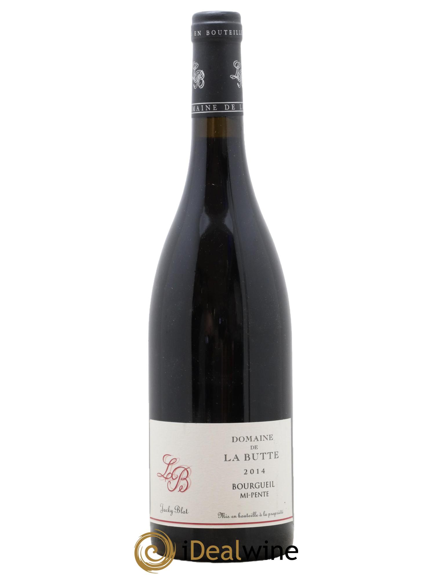 Bourgueil Mi-Pente Domaine de La Butte - Jacky Blot 2014 - Lot de 1 bouteille - 0