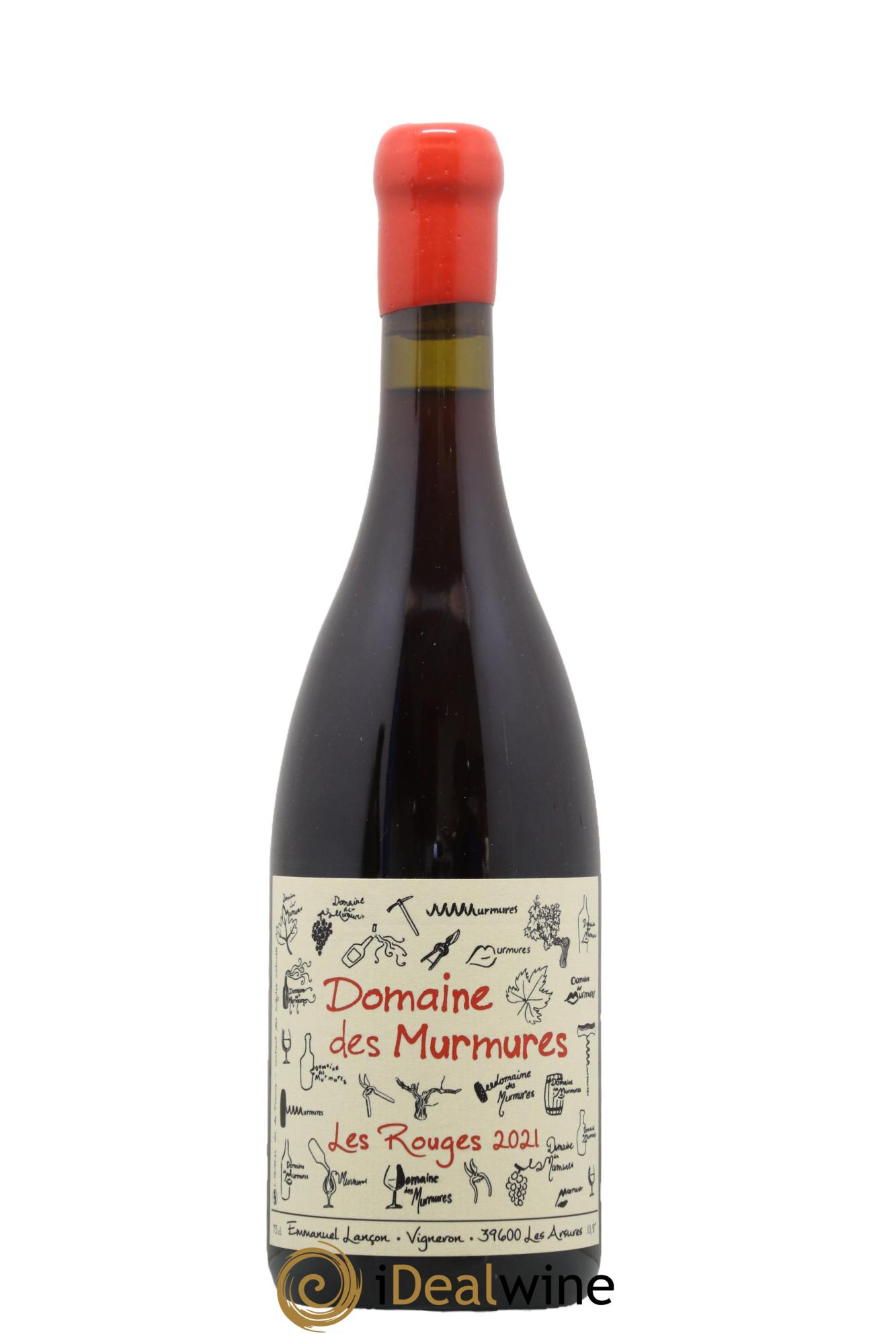 Vin de France Les Rouges Murmures (Domaine des) - Emmanuel Lançon 2021 - Posten von 1 Flasche - 0