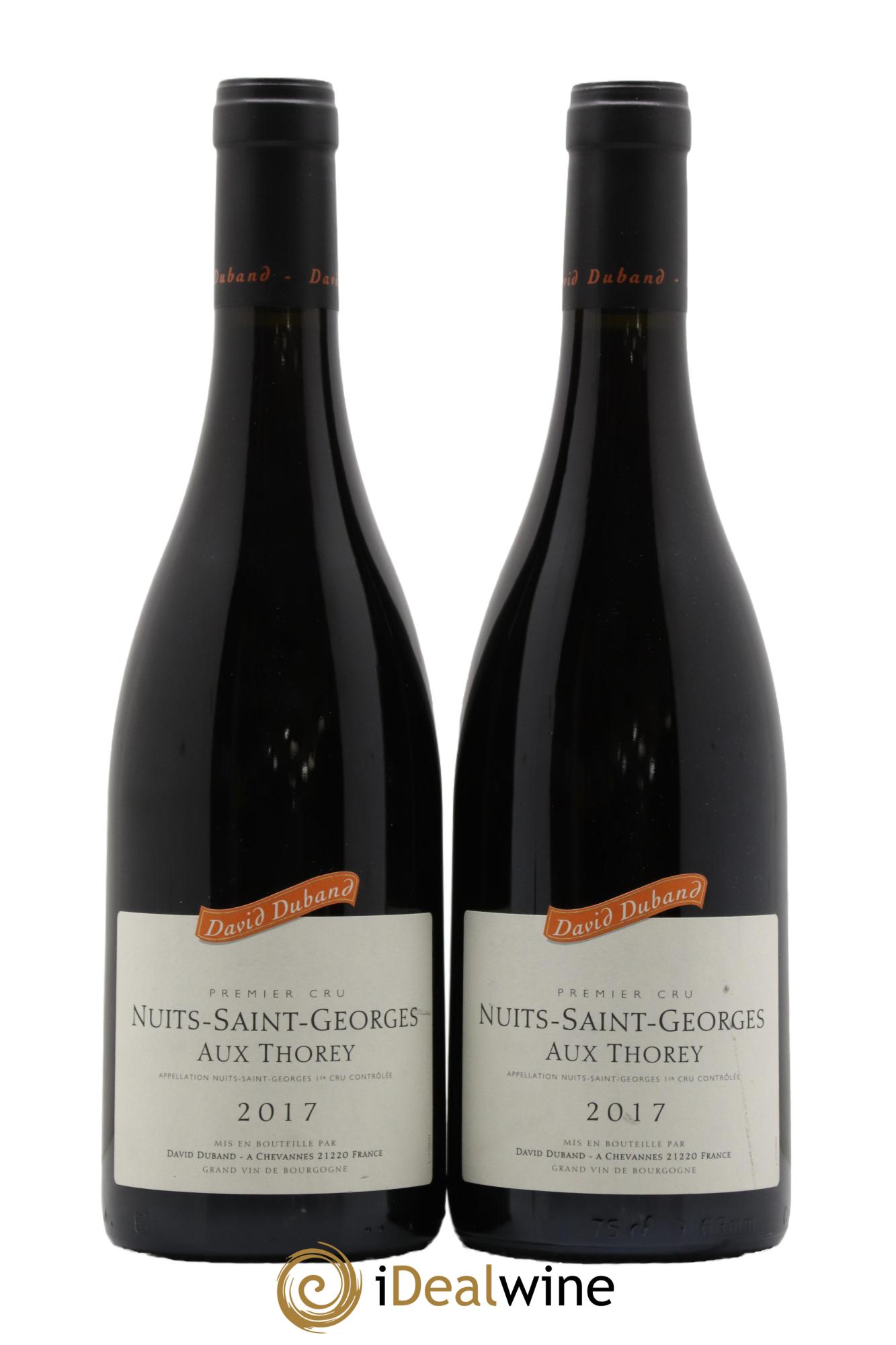 Nuits Saint-Georges 1er Cru Aux Thorey David Duband (Domaine) 2017 - Lot of 2 bottles - 0