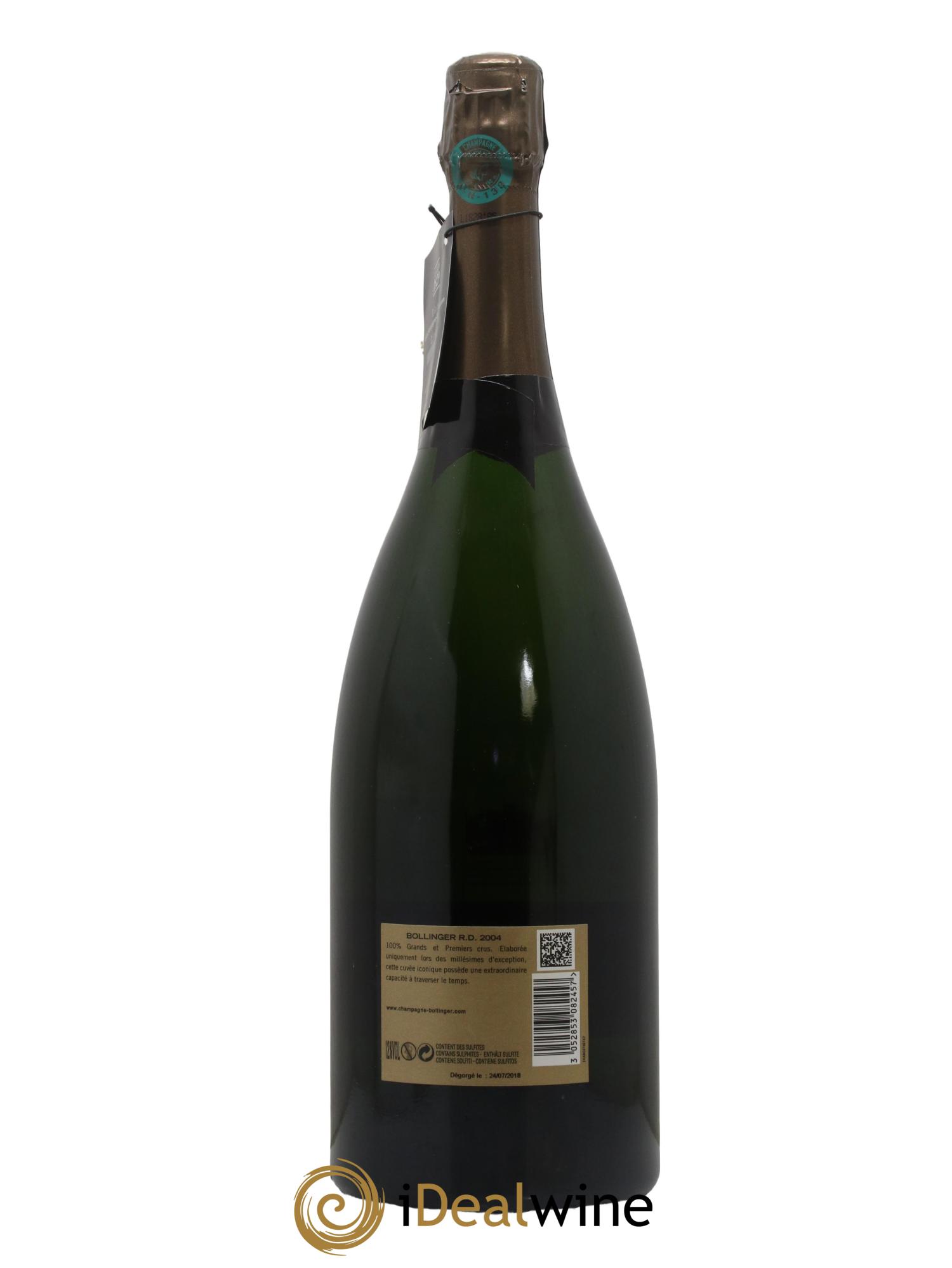 R.D. Extra Brut Bollinger 2004 - Lot of 1 magnum - 1