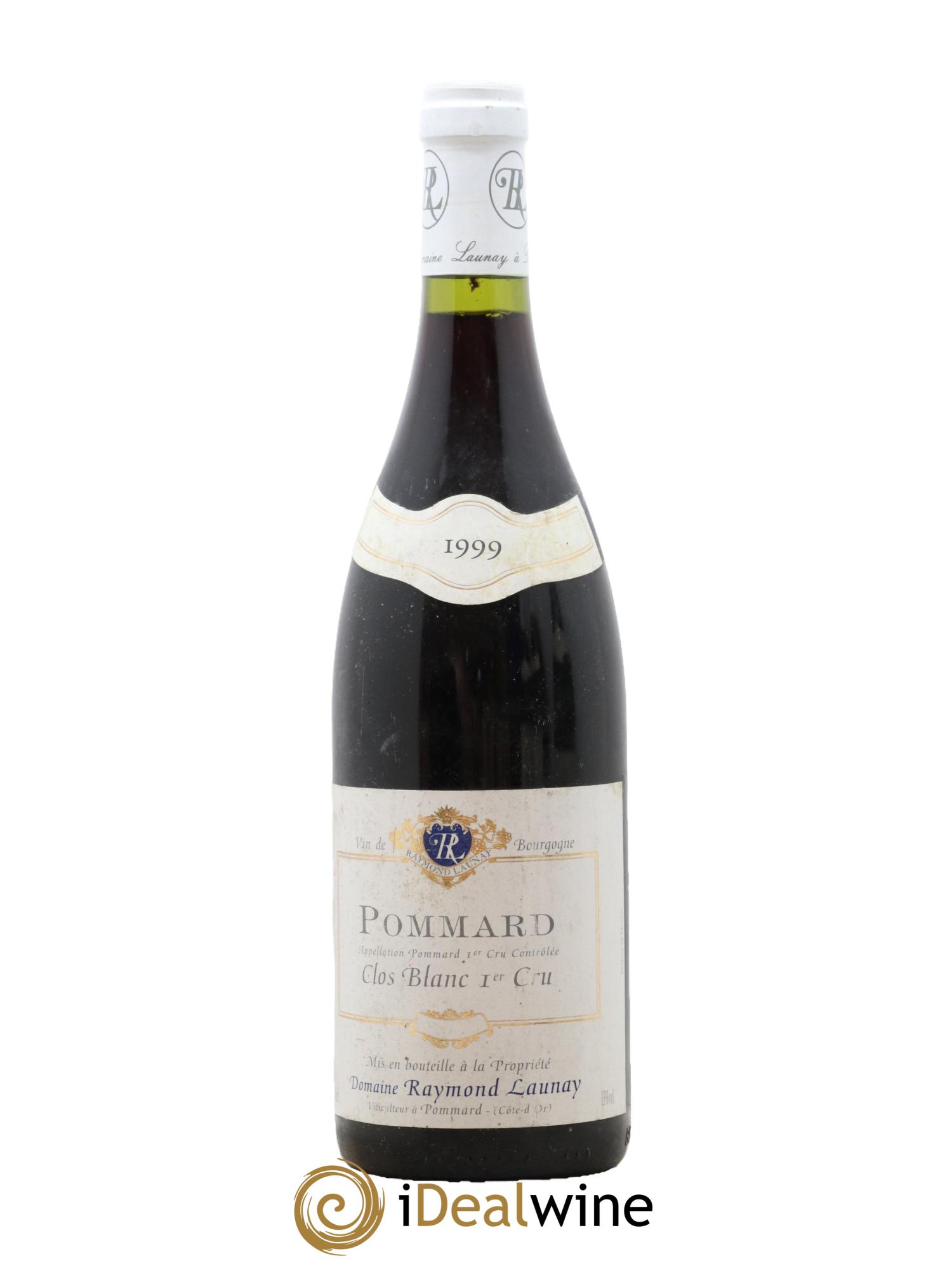 Pommard 1er Cru Clos Blanc Domaine Launay 1999 - Lot de 1 bouteille - 0