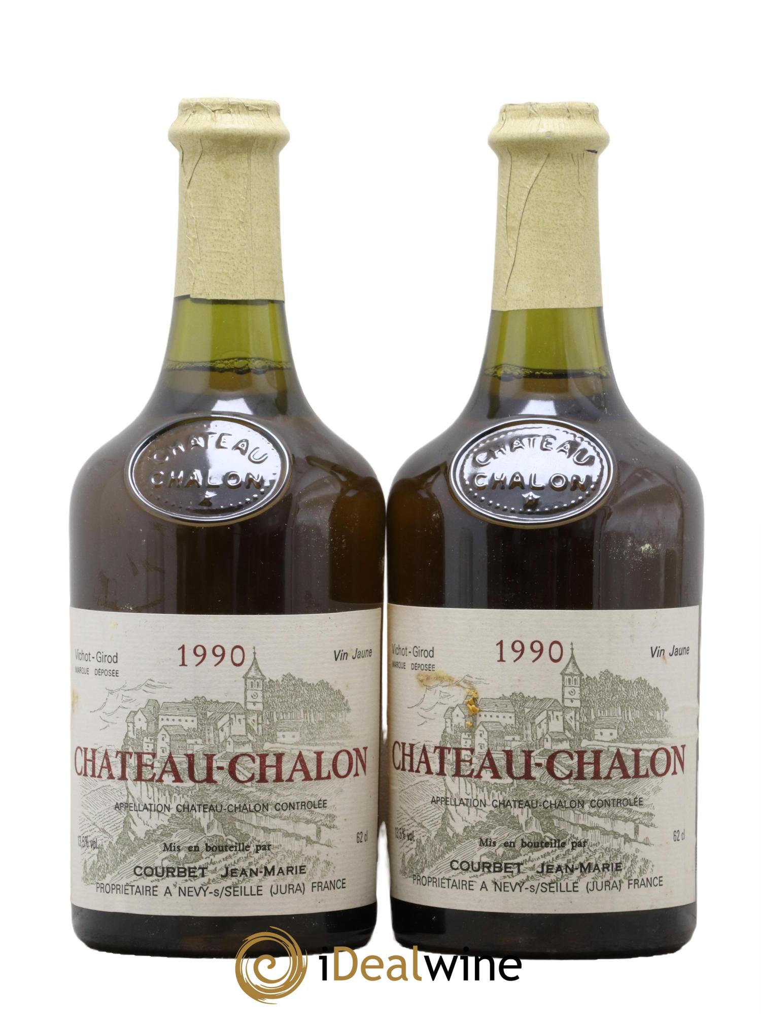 Château-Chalon Courbet 1990 - Posten von 2 Clavelin - 0