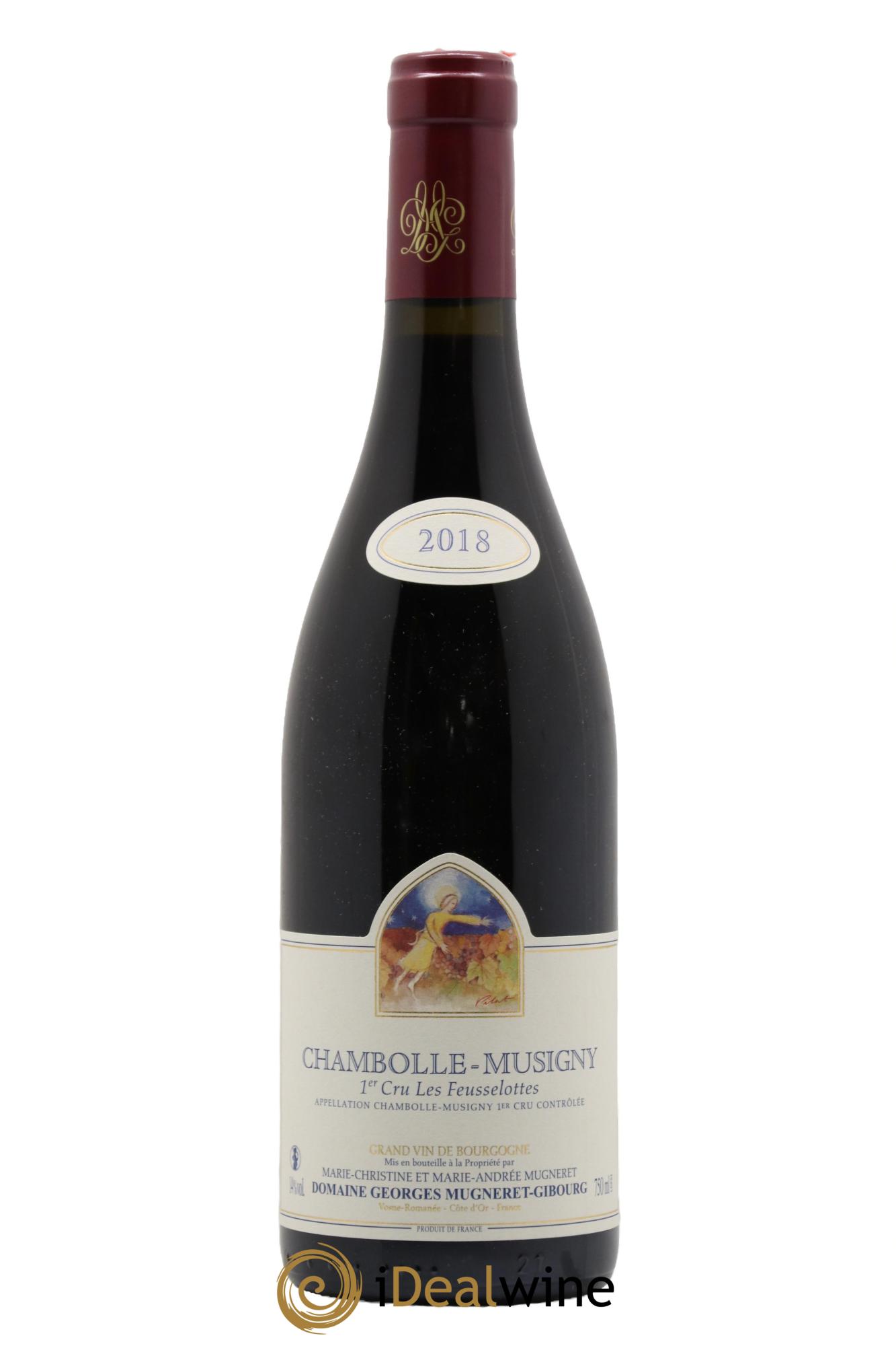 Chambolle-Musigny 1er Cru Les Feusselottes Mugneret-Gibourg (Domaine) 2018 - Posten von 1 Flasche - 0