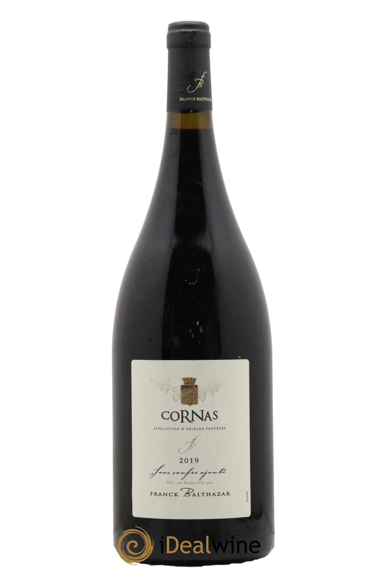 Cornas Cuvée sans soufre Franck Balthazar (Domaine) 2019 - Lotto di 1 magnum - 0