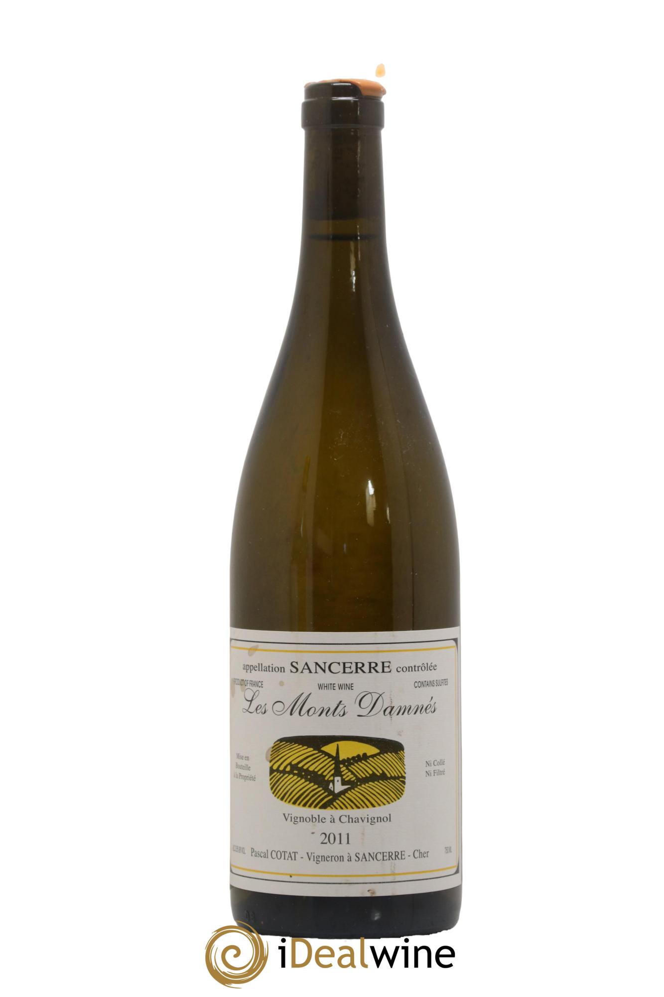 Sancerre Les Monts Damnés Pascal Cotat 2011 - Posten von 1 Flasche - 0