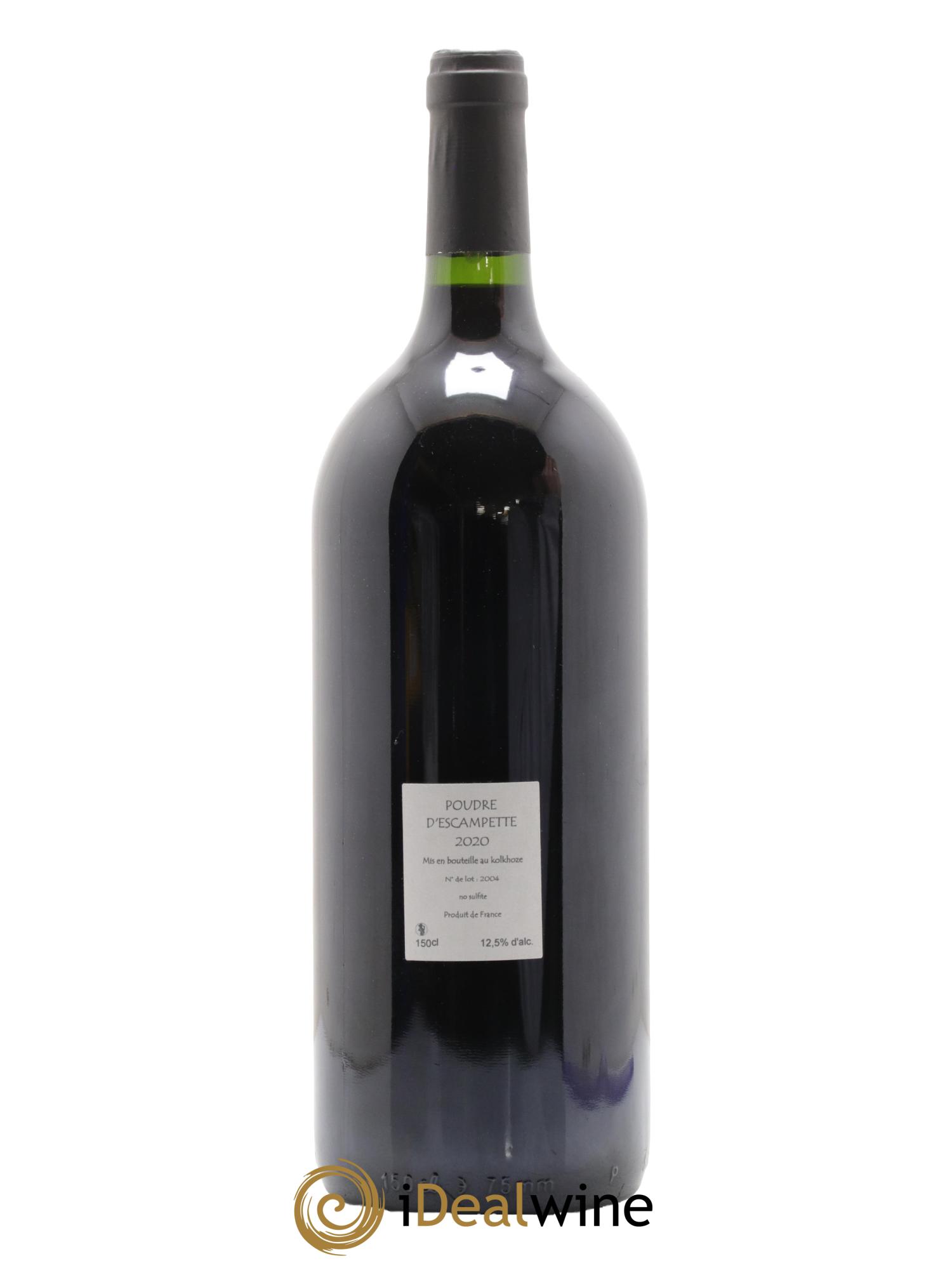 Vin de France Poudre d'Escampette Les Vins du Cabanon - Alain Castex 2020 - Lot de 1 magnum - 1