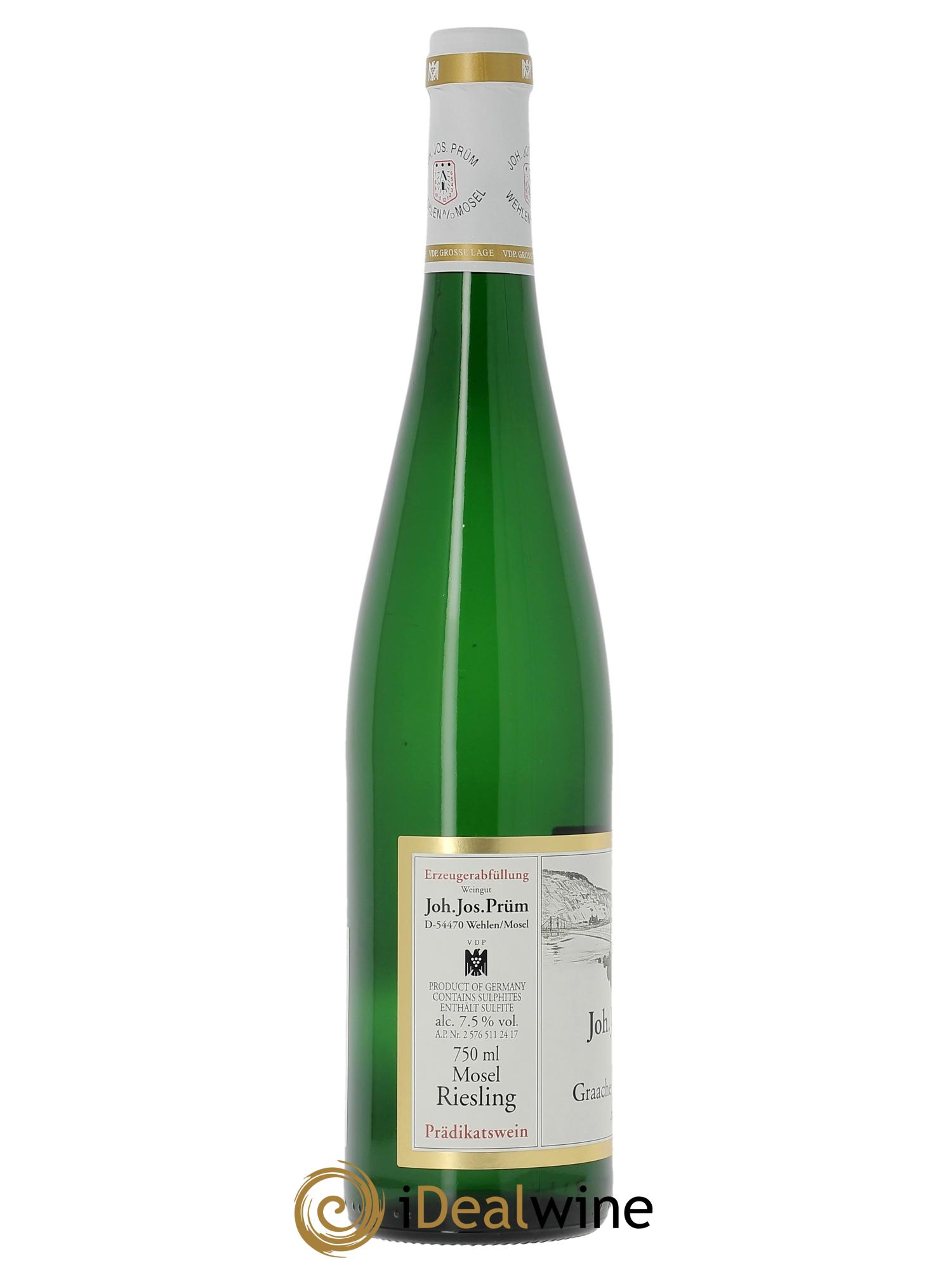 Riesling Joh. Jos. Prum Graacher Himmelreich Auslese  2016 - Lotto di 1 bottiglia - 1