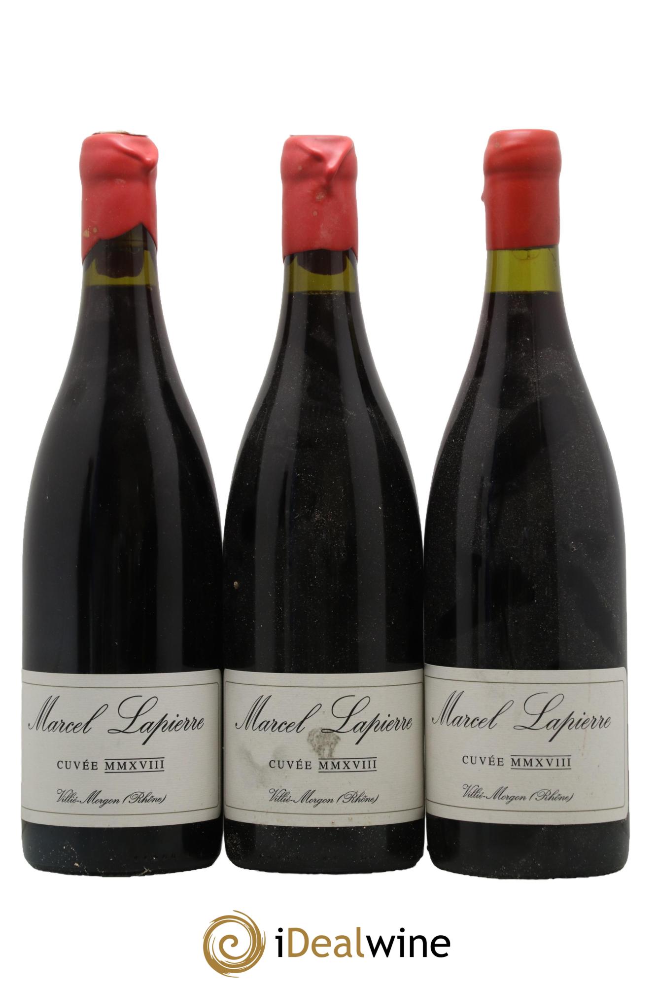 Morgon Cuvée Marcel Lapierre Marcel Lapierre (Domaine) 2018 - Lot de 3 bouteilles - 0