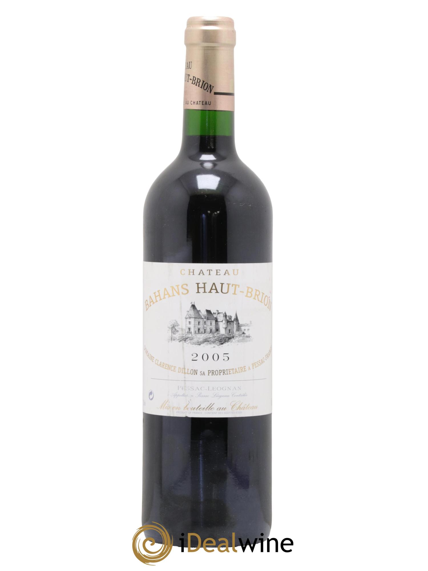 Clarence (Bahans) de Haut-Brion Second Vin 2005 - Lotto di 1 bottiglia - 0