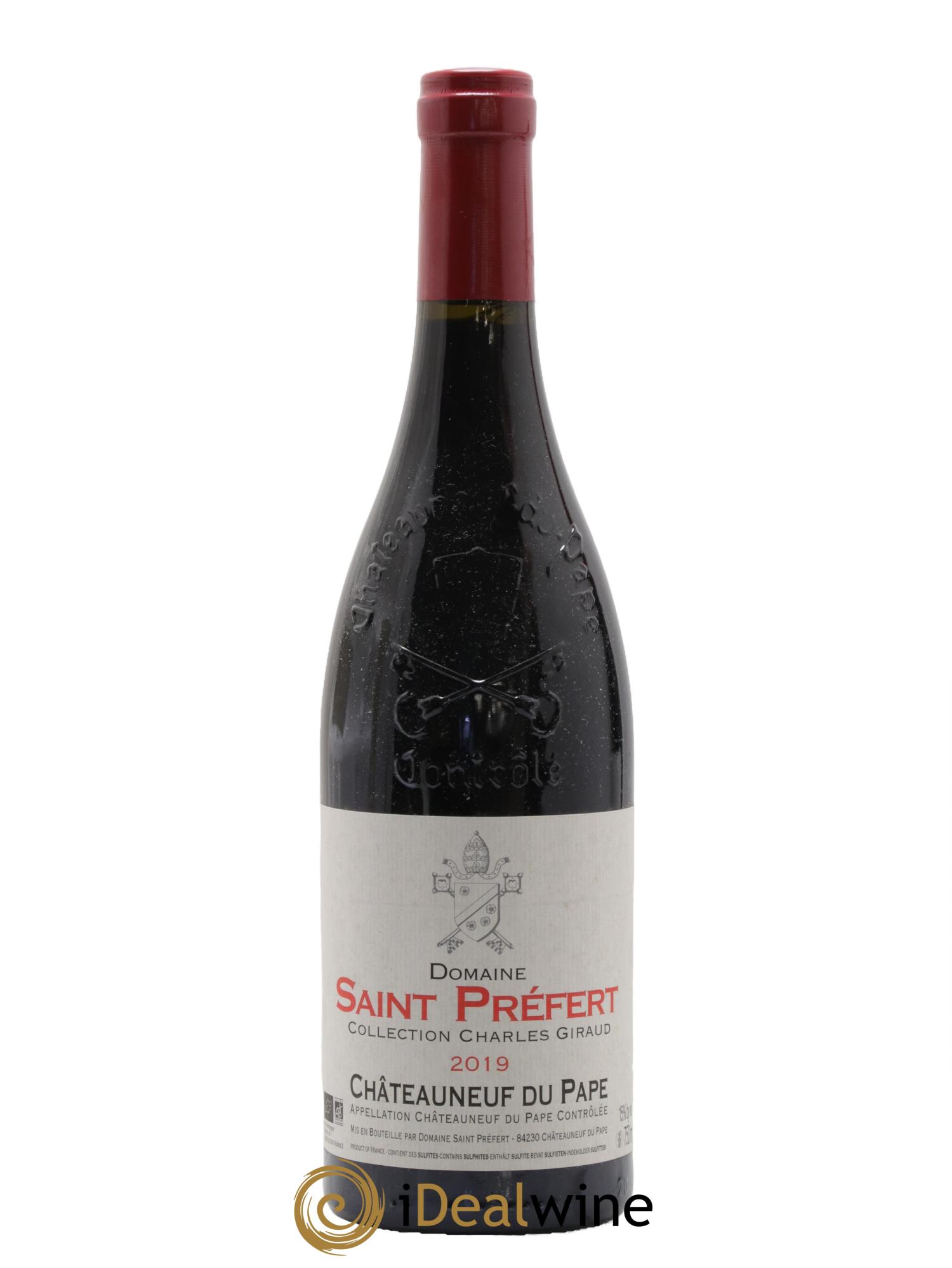 Châteauneuf-du-Pape Collection Charles Giraud Domaine Saint-Préfert 2019 - Lotto di 1 bottiglia - 0