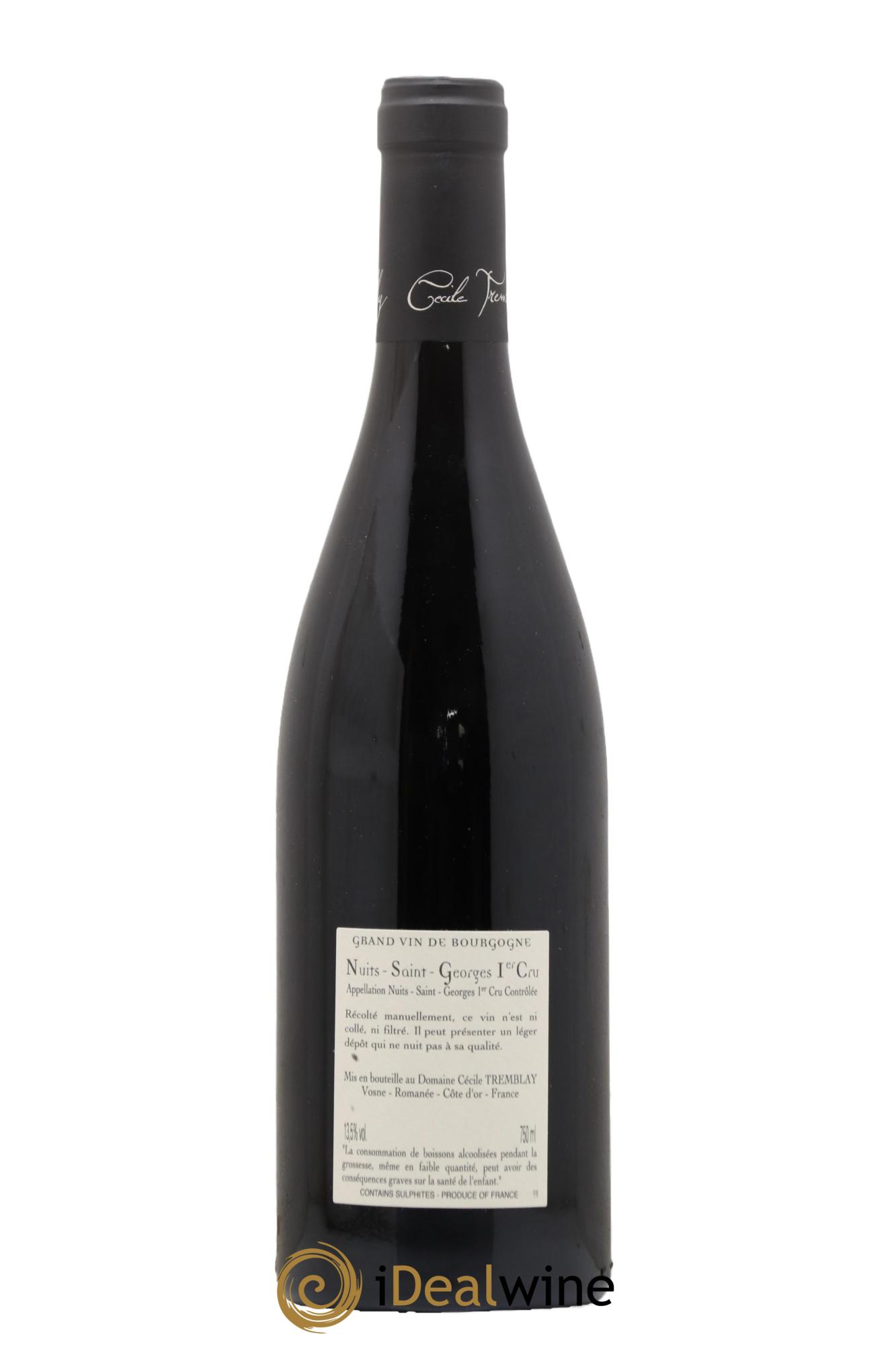 Nuits Saint-Georges 1er Cru Les Murgers Cécile Tremblay  2020 - Posten von 1 Flasche - 1