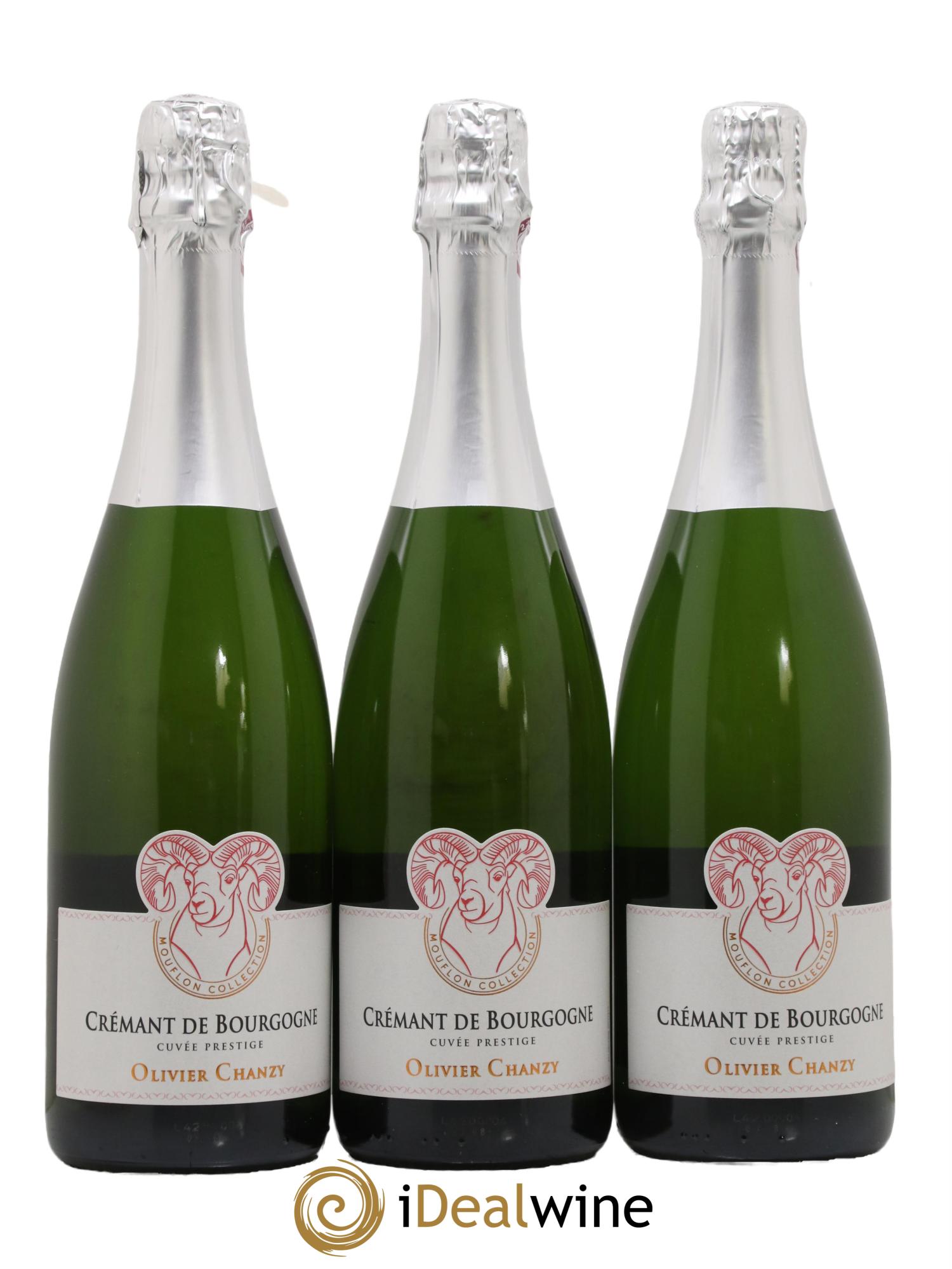 Crémant de Bourgogne Cuvée Prestige Olivier Chanzy - Lot of 3 bottles - 0