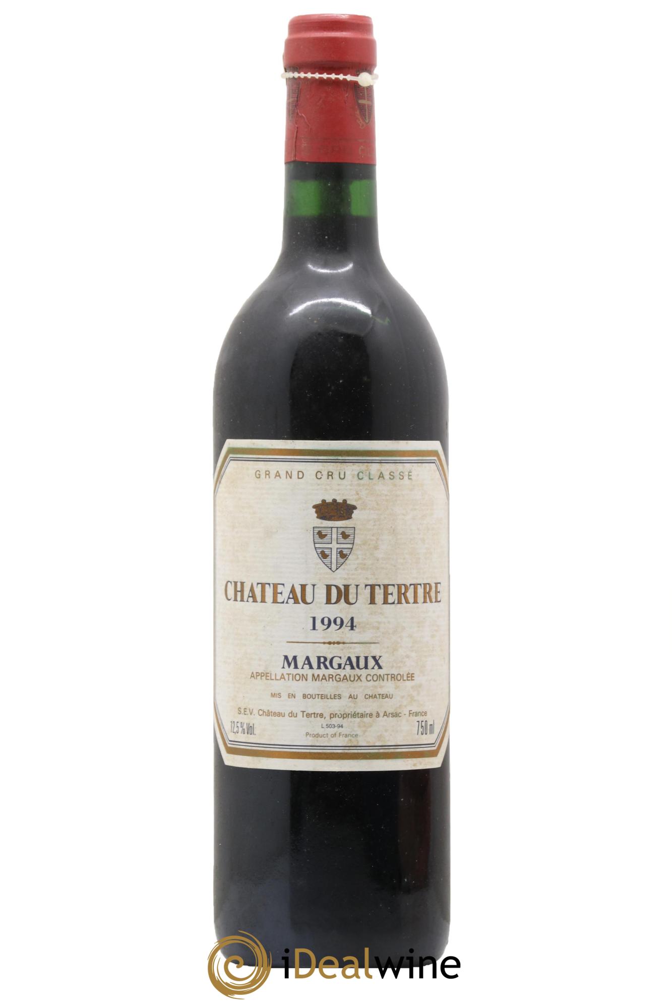 Château du Tertre 5ème Grand Cru Classé 1994 - Posten von 1 Flasche - 0