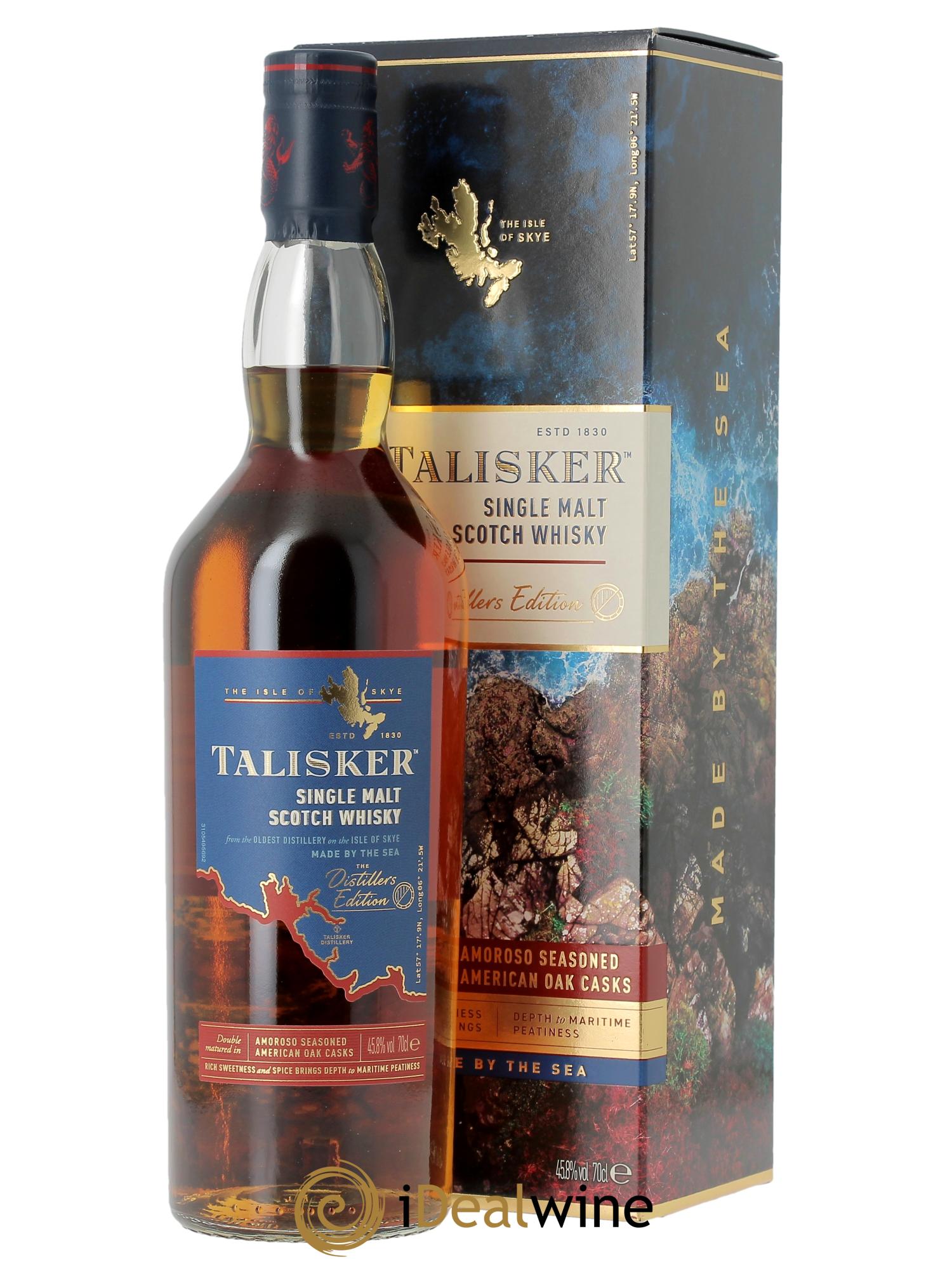 Whisky Talisker Distillers Edition (70cl) - Lot de 1 bouteille - 0