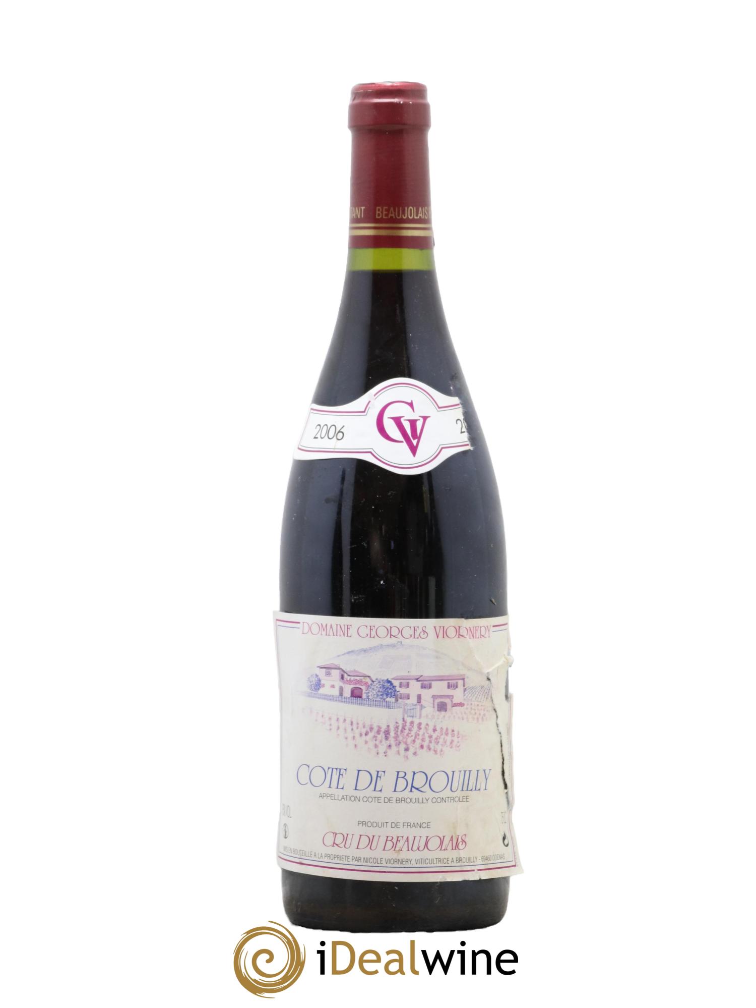 Côte de Brouilly Georges Viornery 2006 - Posten von 1 Flasche - 0