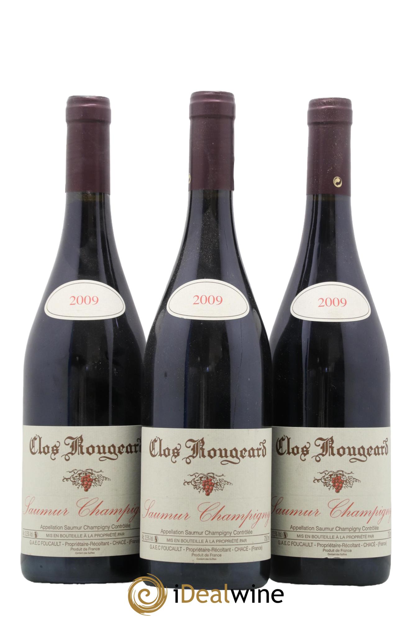 Saumur-Champigny Clos Rougeard 2009 - Lot of 3 bottles - 0