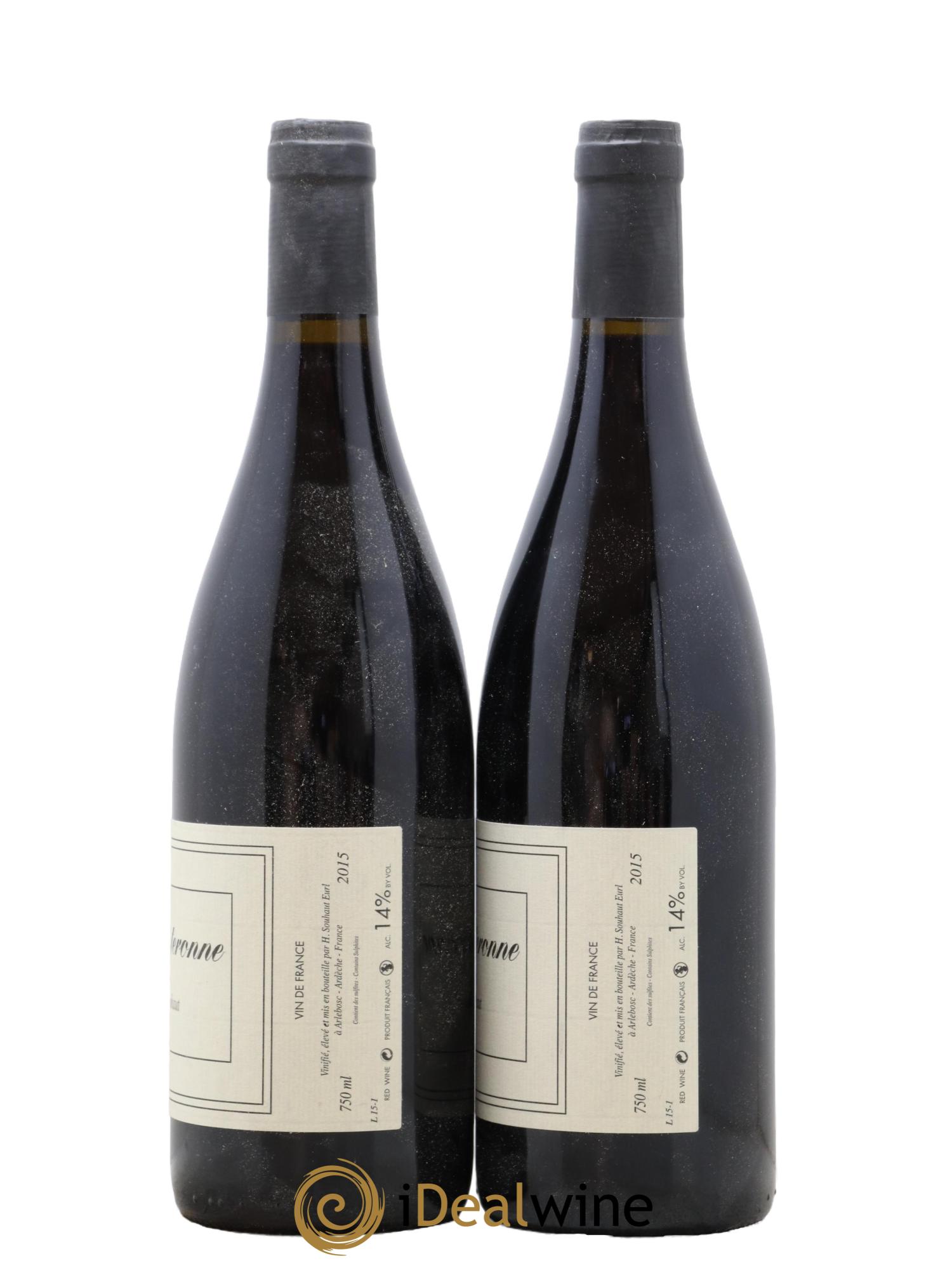 Vin de France La Souteronne Hervé Souhaut - Domaine Romaneaux-Destezet 2015 - Lot de 2 bouteilles - 1