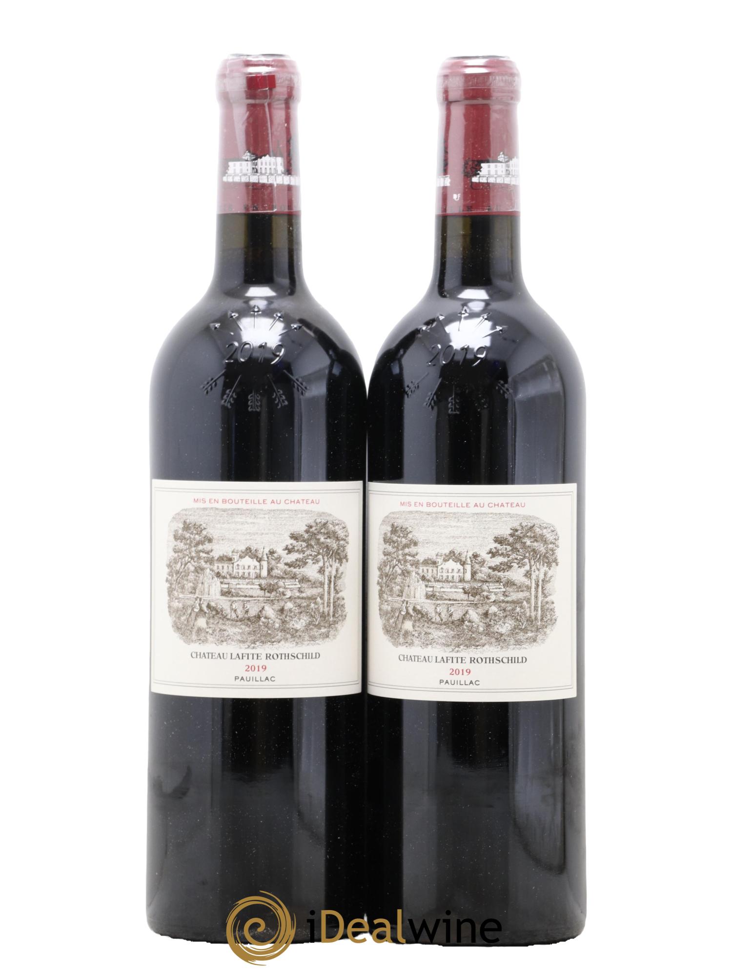 Château Lafite Rothschild 1er Grand Cru Classé 2019 - Lotto di 2 bottiglie - 0