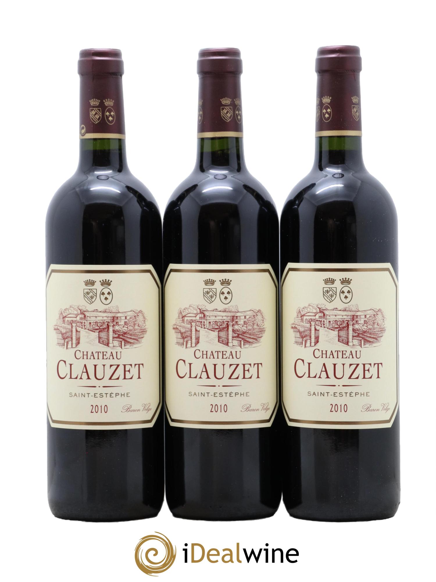 Château Clauzet 2010 - Lot de 12 bouteilles - 1