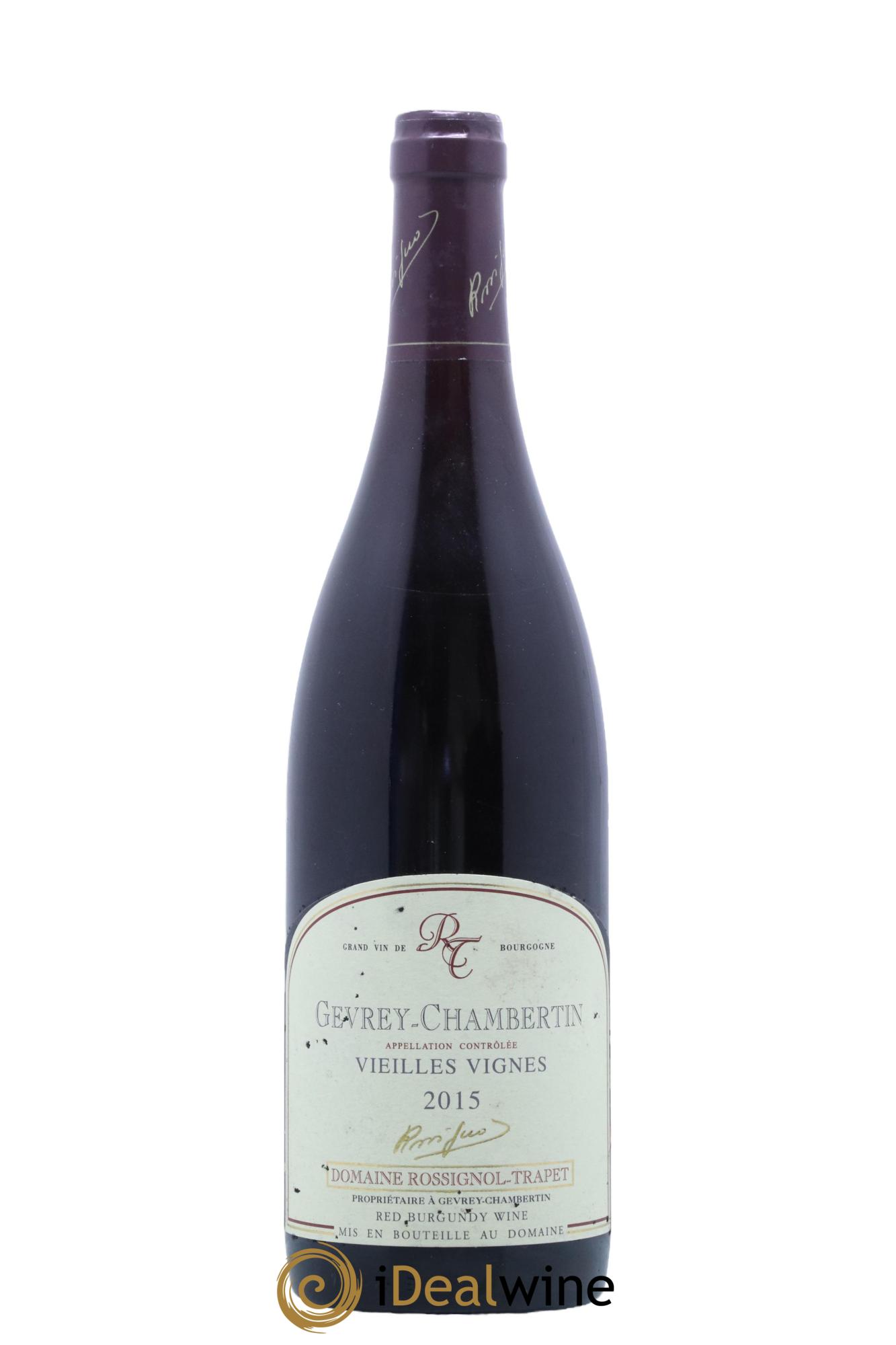 Gevrey-Chambertin Vieilles vignes Rossignol-Trapet (Domaine) 2015 - Posten von 1 Flasche - 0