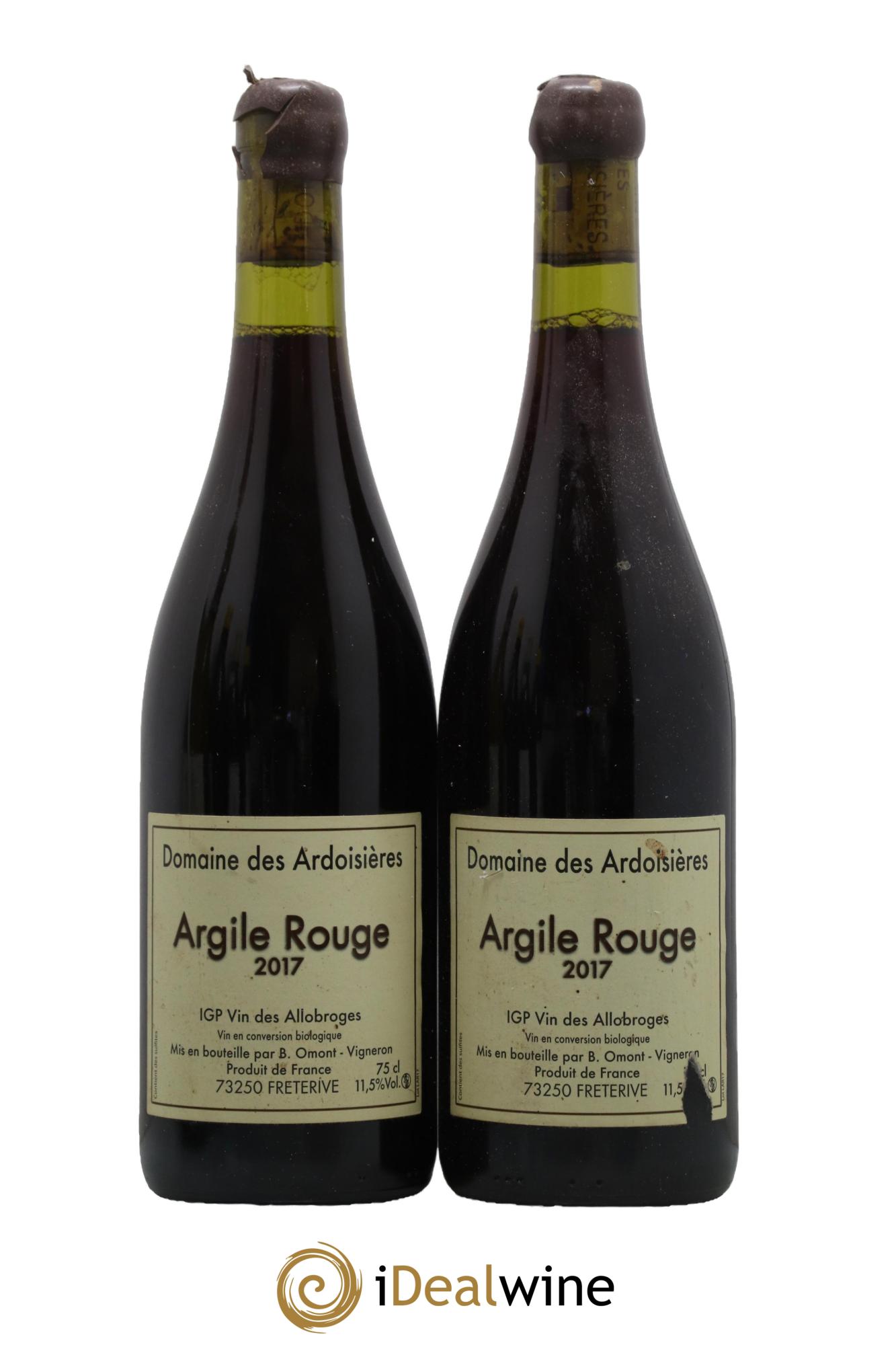 Vin des Allobroges -Saint-Pierre-de-Soucy Argile Ardoisières (Domaine des) 2017 - Lot de 2 bouteilles - 0