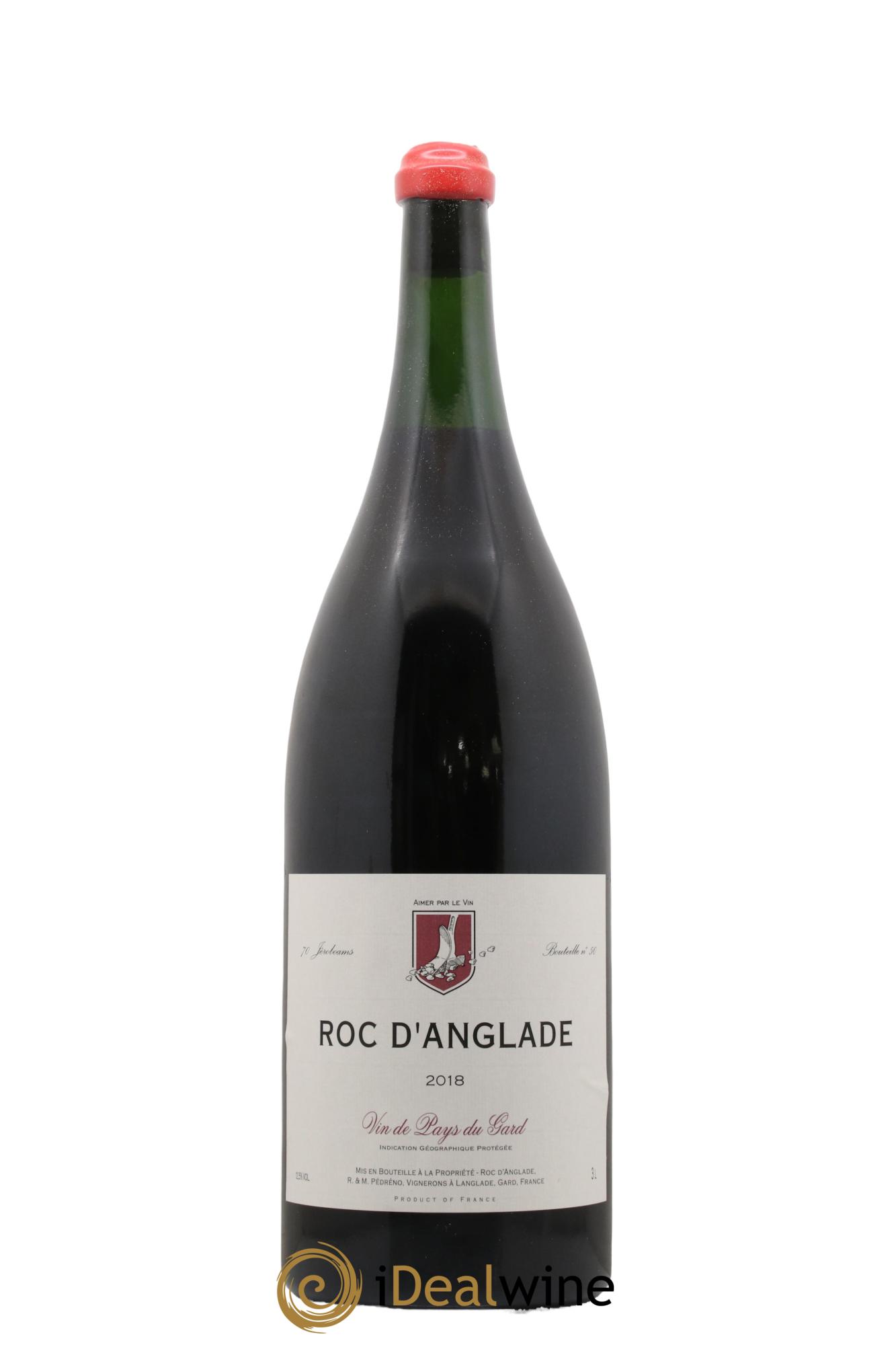 IGP Pays du Gard Roc d'Anglade Rémy Pédréno 2018 - Lot de 1 double magnum - 0