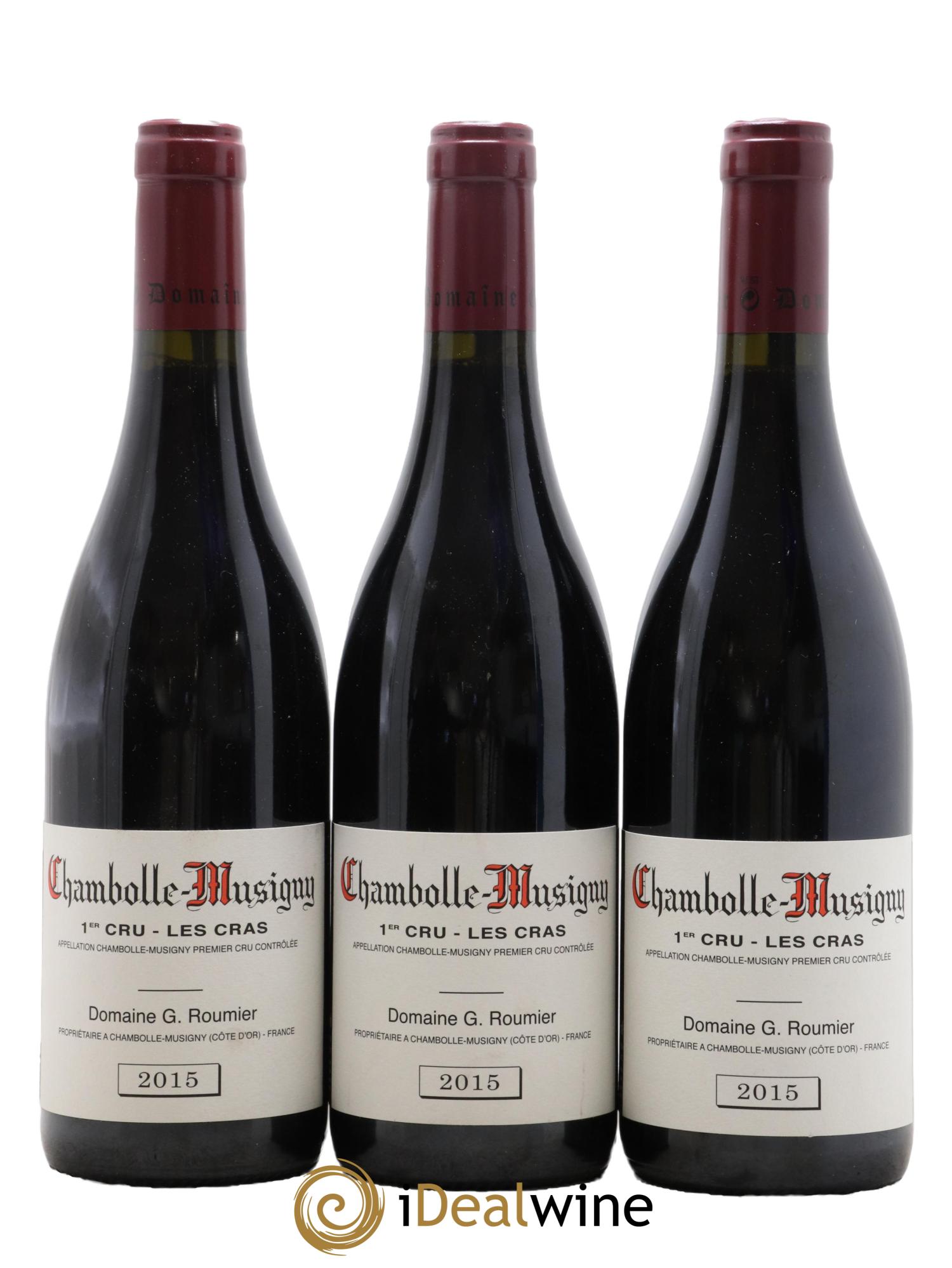 Chambolle-Musigny 1er Cru Les Cras Georges Roumier (Domaine)  2015 - Posten von 3 Flaschen - 0