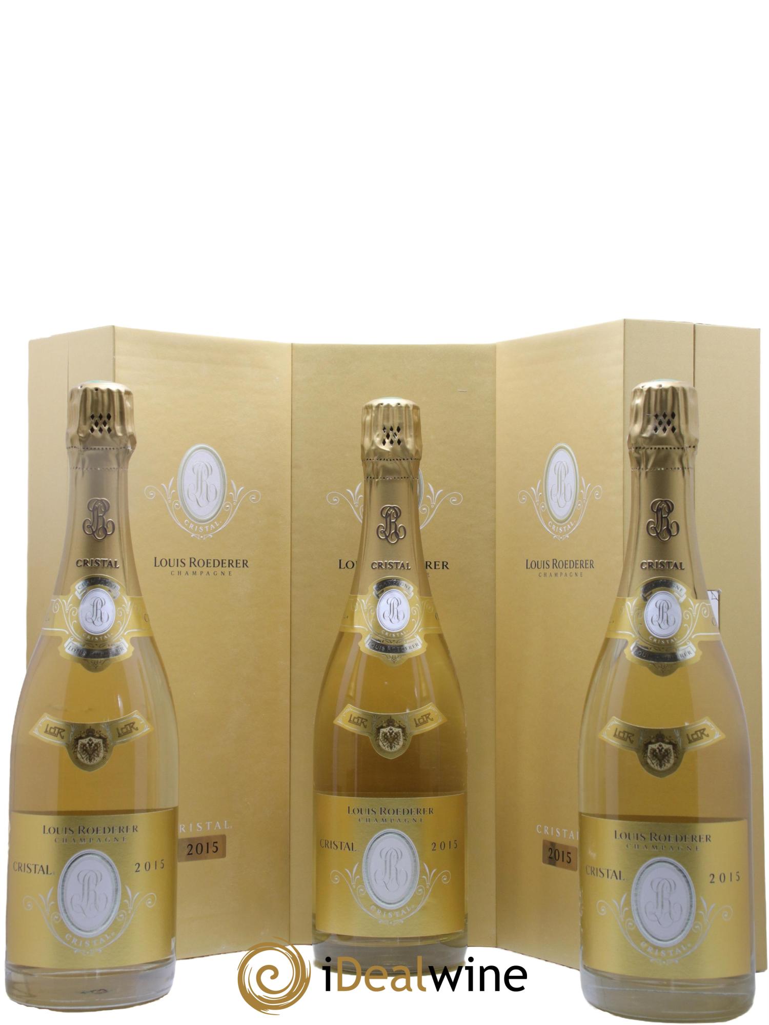 Cristal Louis Roederer 2015 - Lot de 3 bouteilles - 2