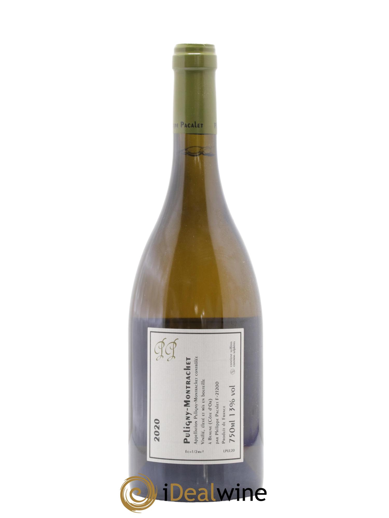 Puligny-Montrachet Philippe Pacalet 2020 - Lot de 1 bouteille - 1