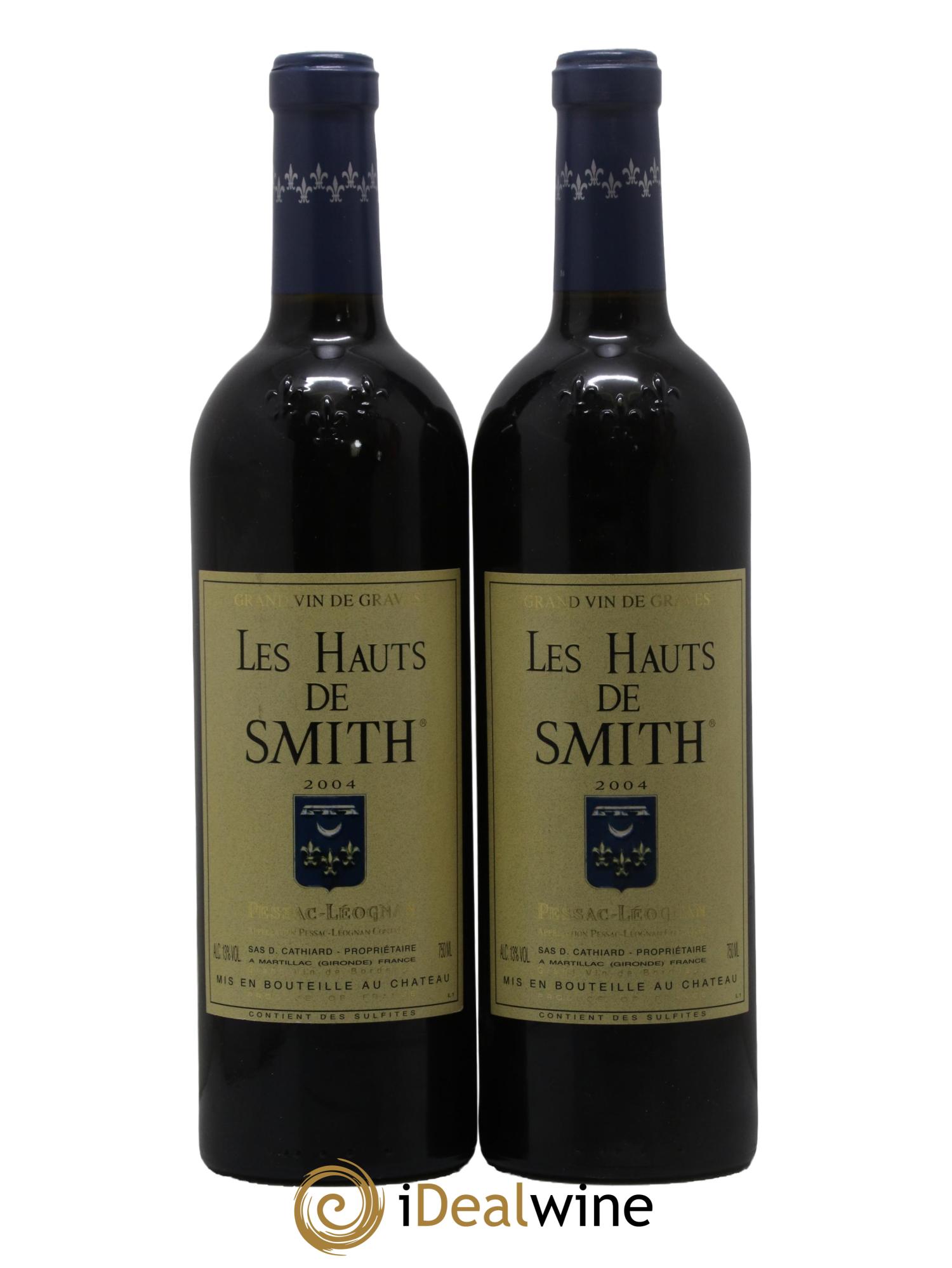 Les Hauts de Smith Second Vin 2004 - Posten von 2 Flaschen - 0