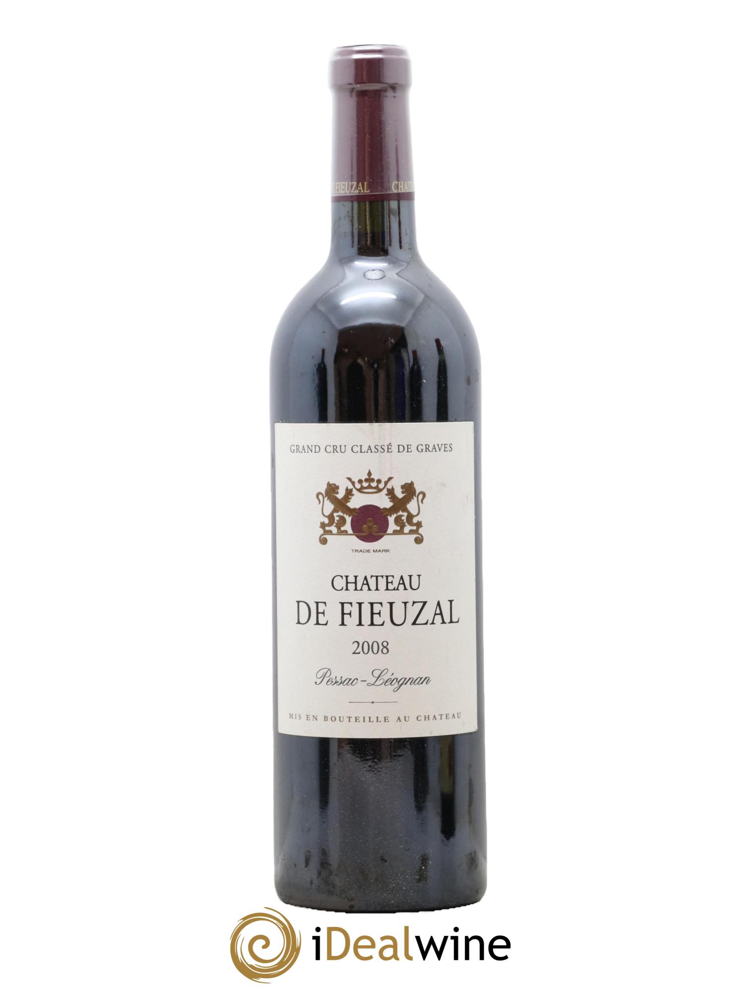 Château de Fieuzal Cru Classé de Graves 2008 - Posten von 1 Flasche - 0