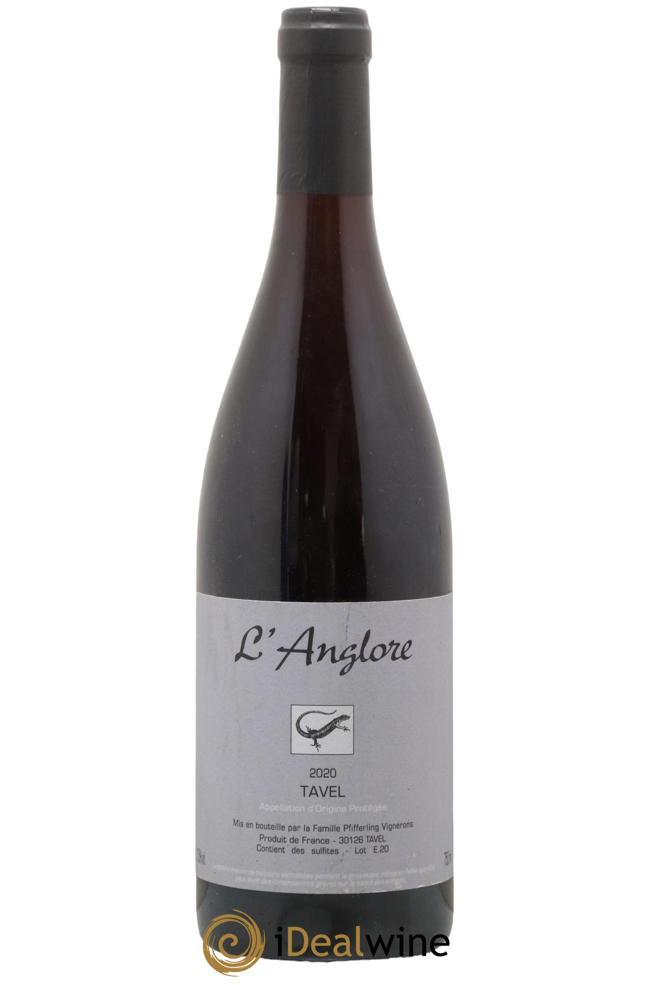 Tavel L'Anglore  2020 - Lot de 1 bouteille - 0