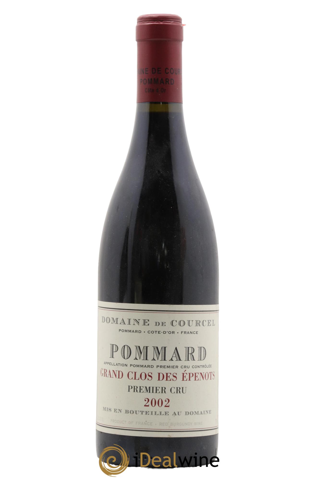 Pommard 1er Cru Grand Clos des Epenots de Courcel (Domaine) 2002 - Lot de 1 bouteille - 0